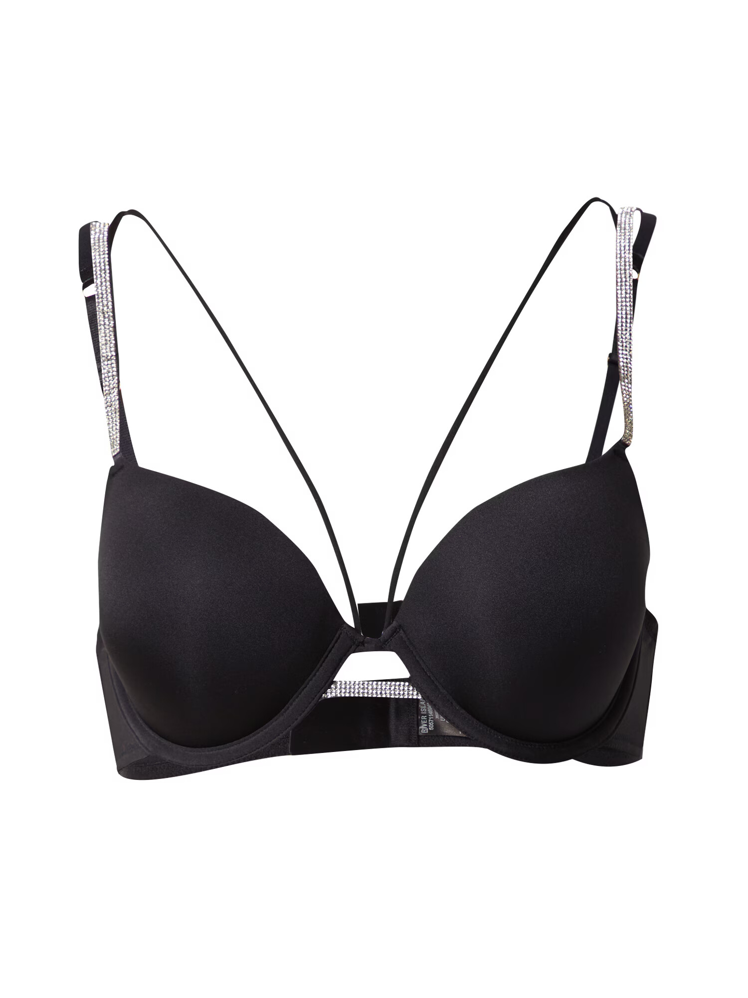 River Island Sutien negru / argintiu - Pled.ro