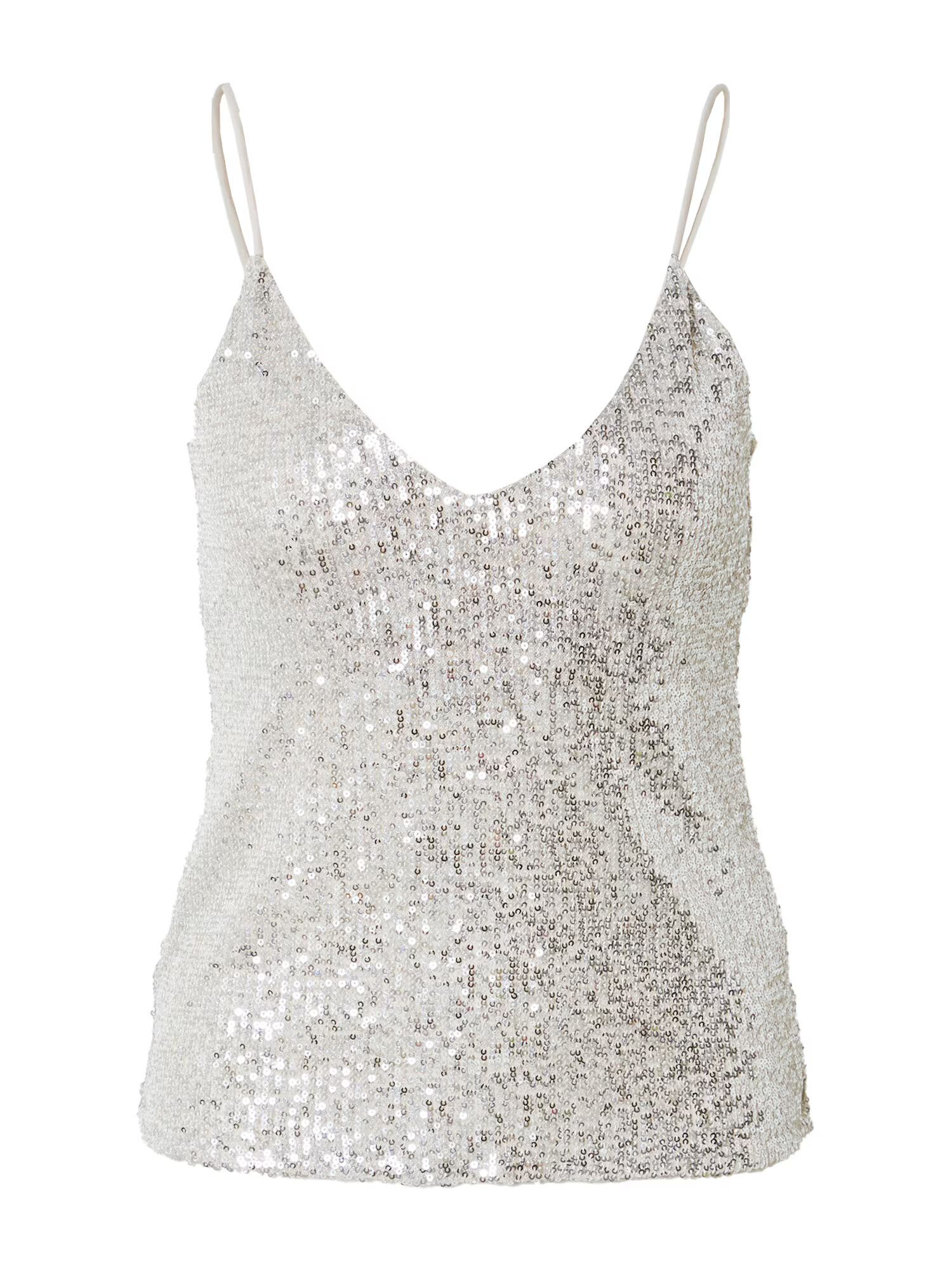 River Island Top 'CAMI' argintiu - Pled.ro