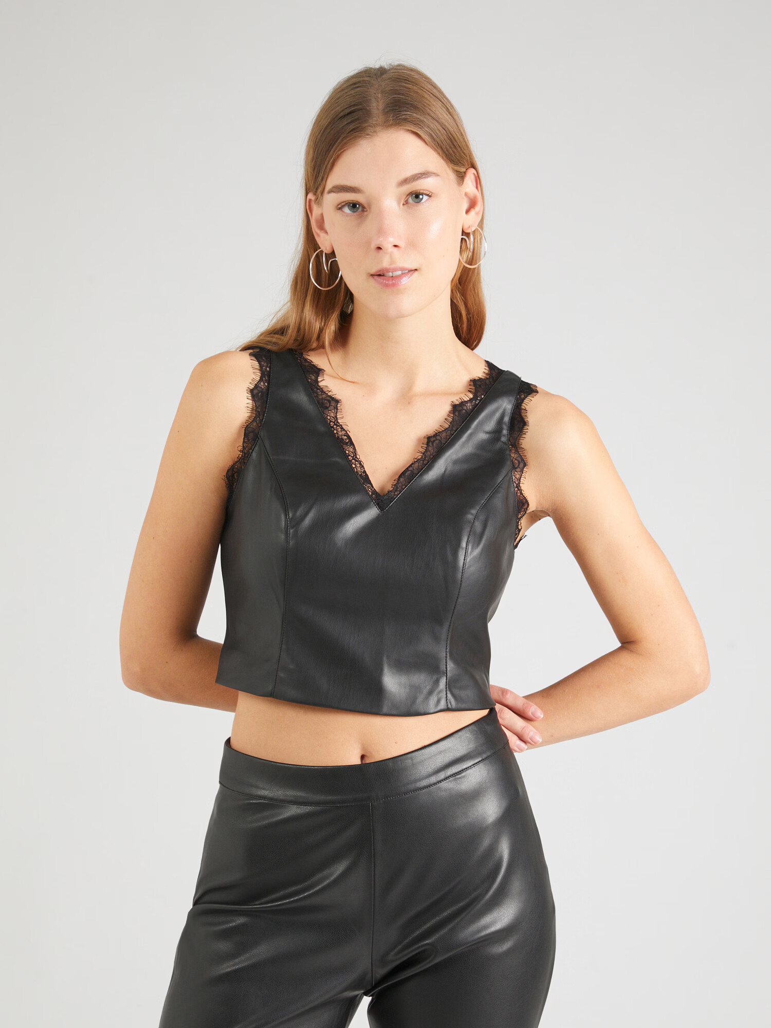 River Island Top negru - Pled.ro