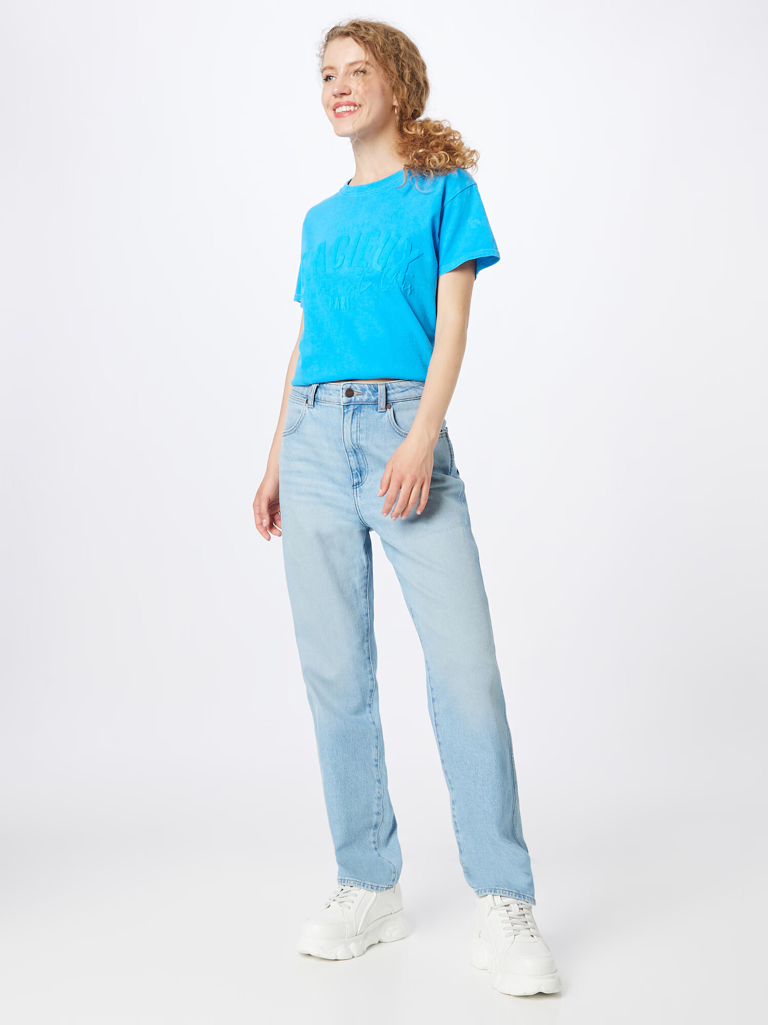 River Island Tricou azur - Pled.ro