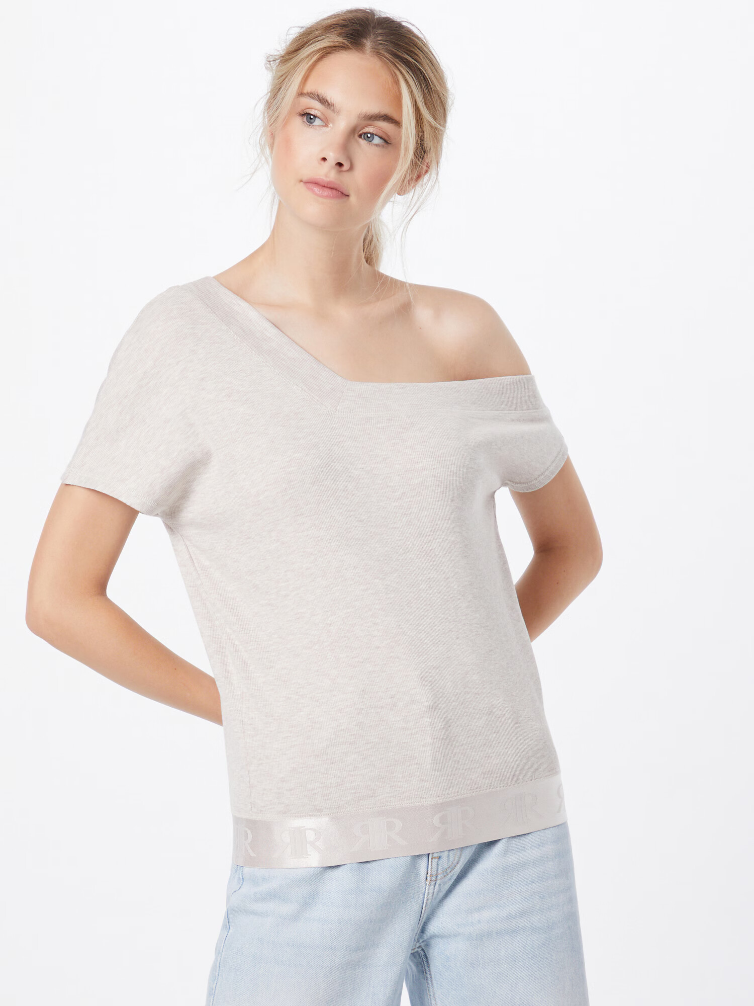 River Island Tricou bej amestecat - Pled.ro