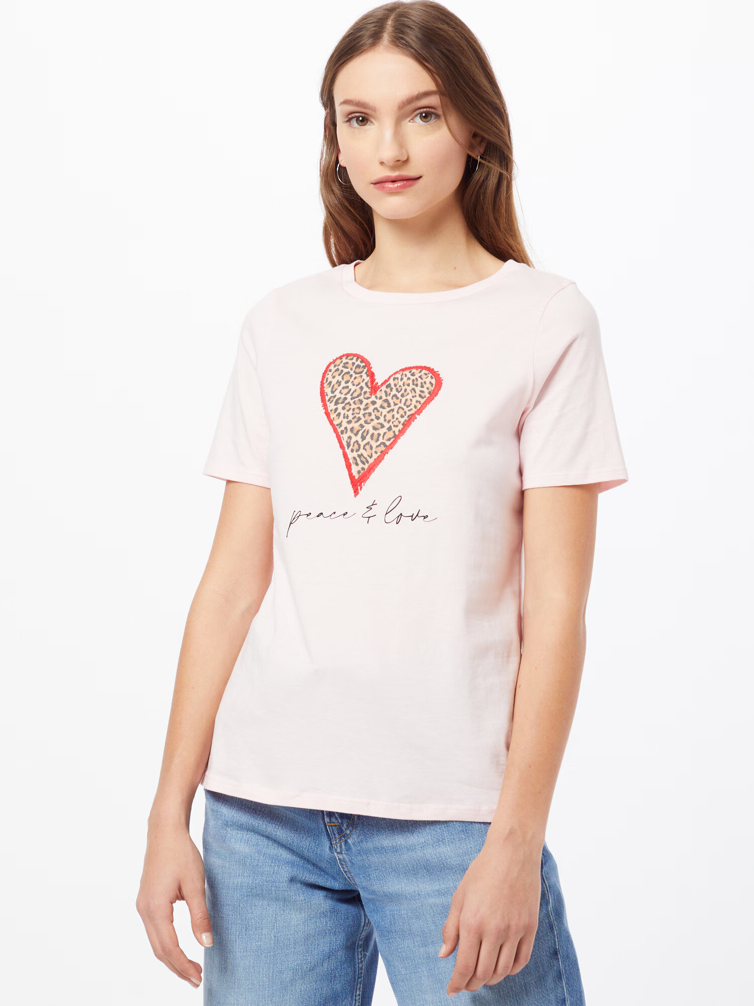 River Island Tricou bej / maro / roz pastel / roșu deschis - Pled.ro