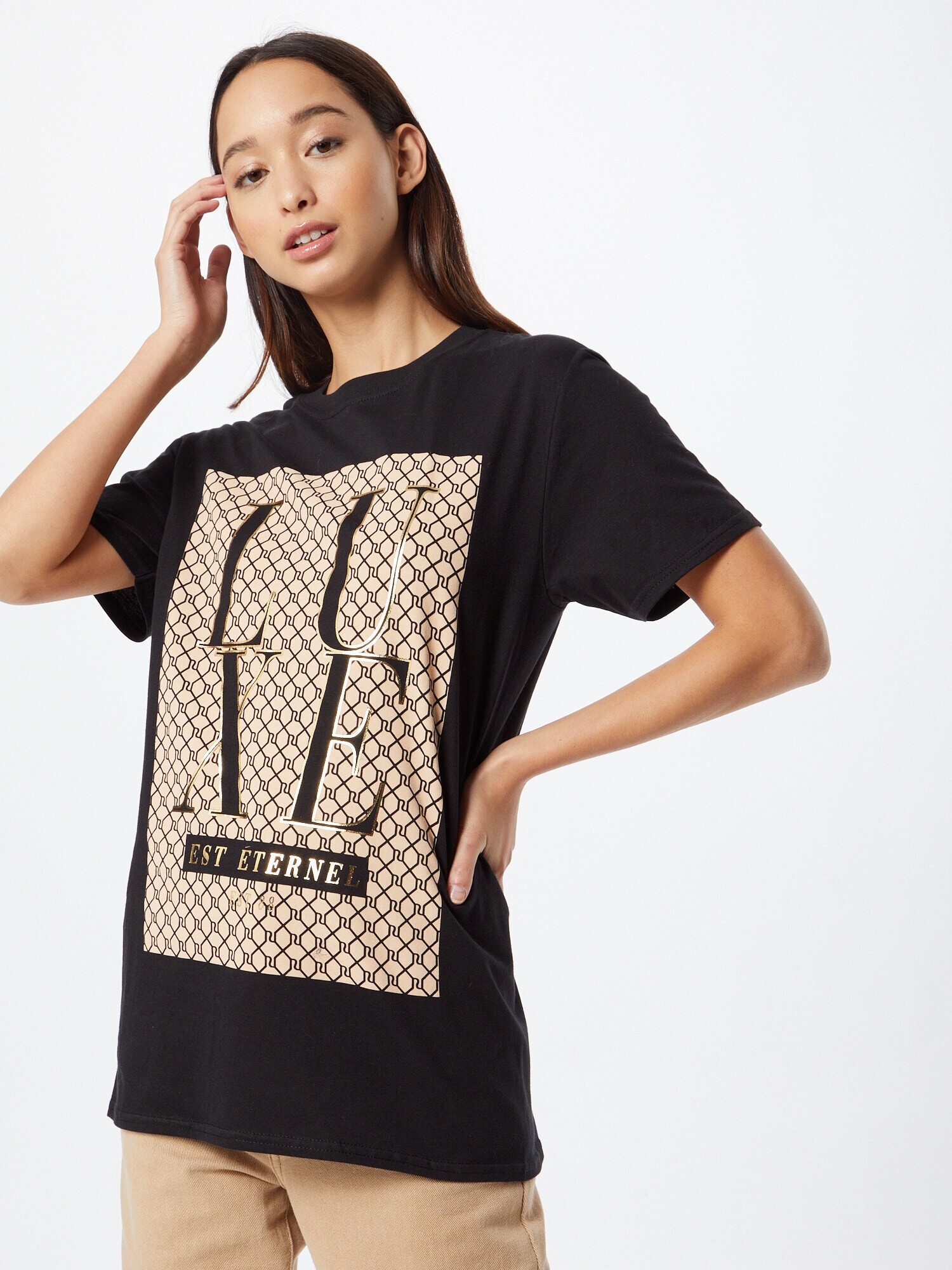 River Island Tricou 'Gildan' negru - Pled.ro