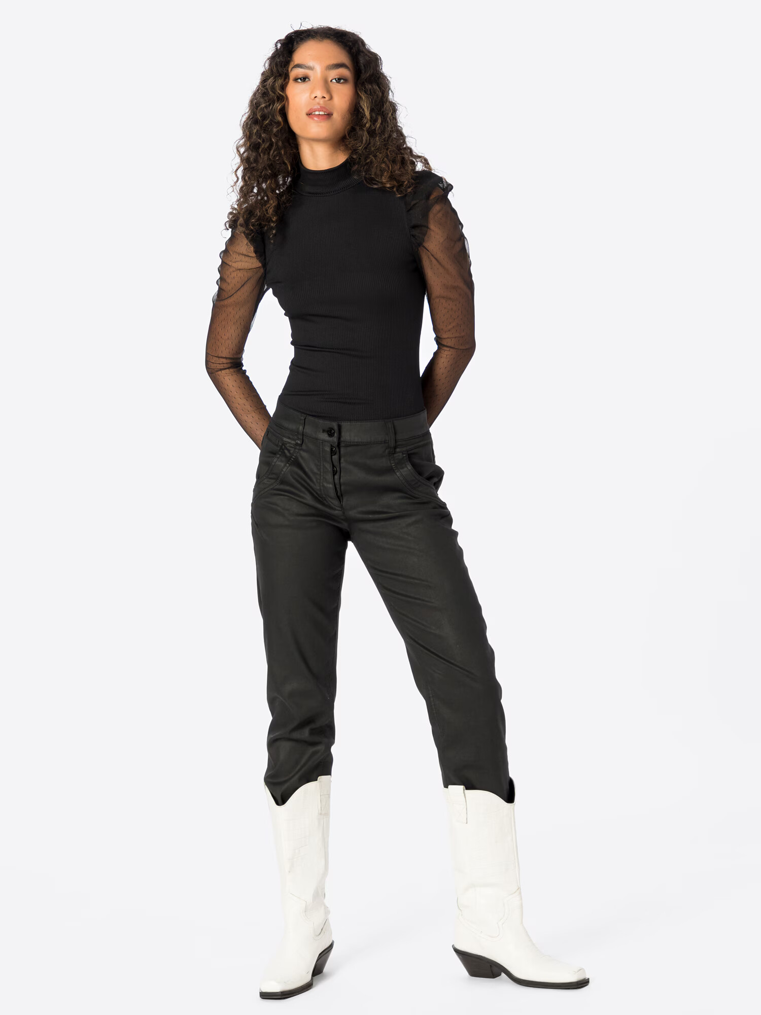 River Island Tricou negru - Pled.ro