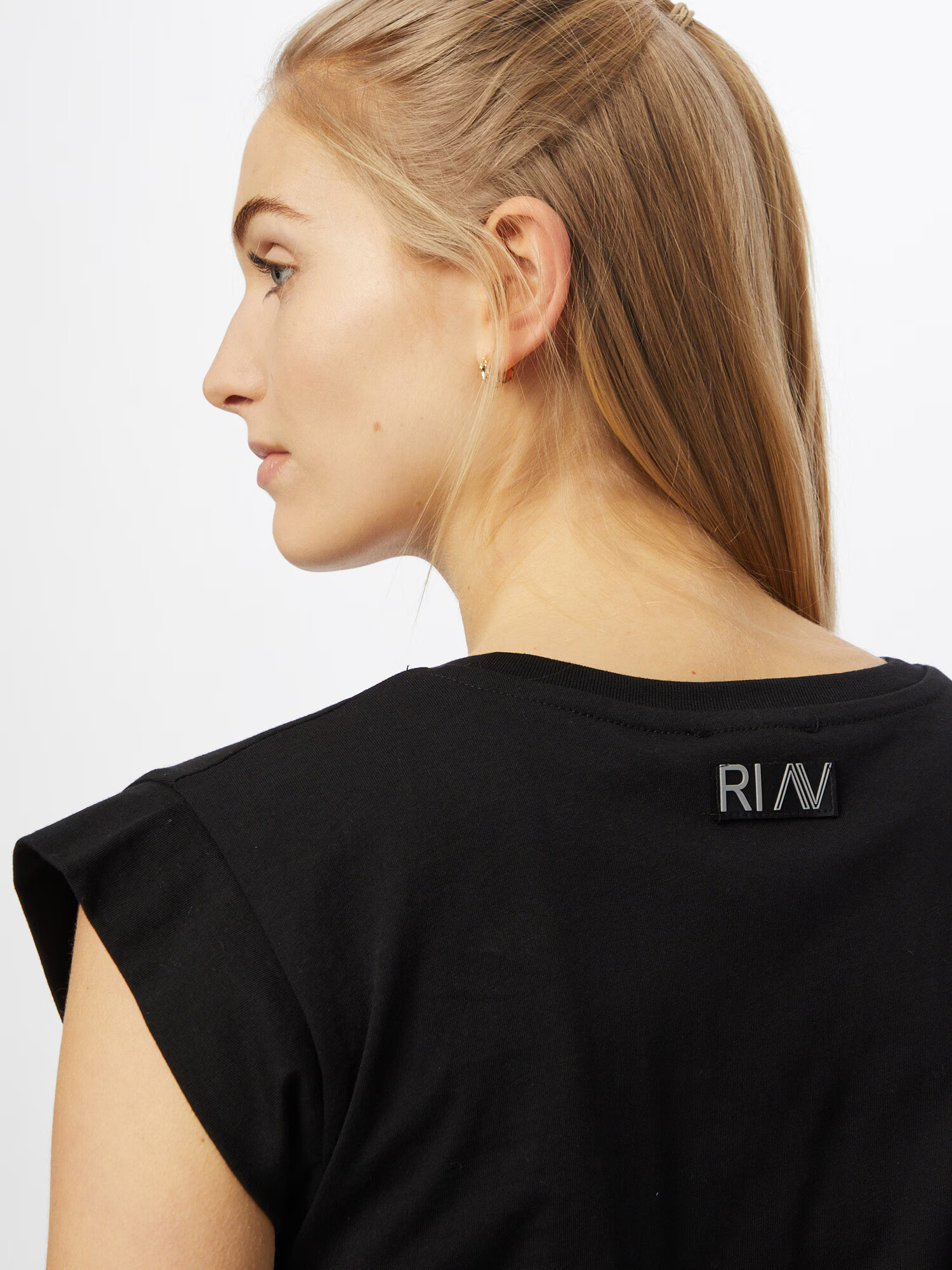 River Island Tricou negru - Pled.ro