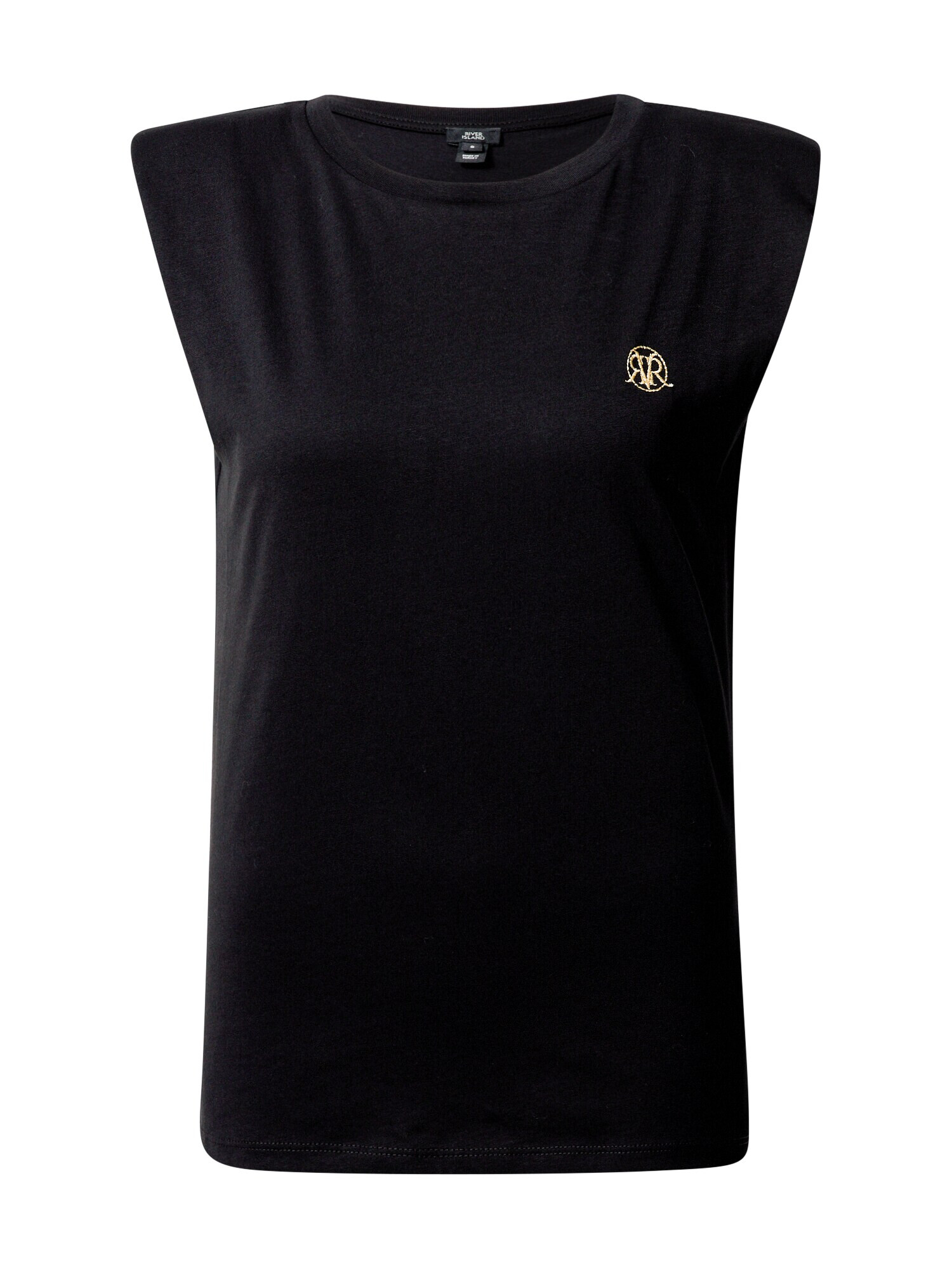 River Island Tricou negru - Pled.ro