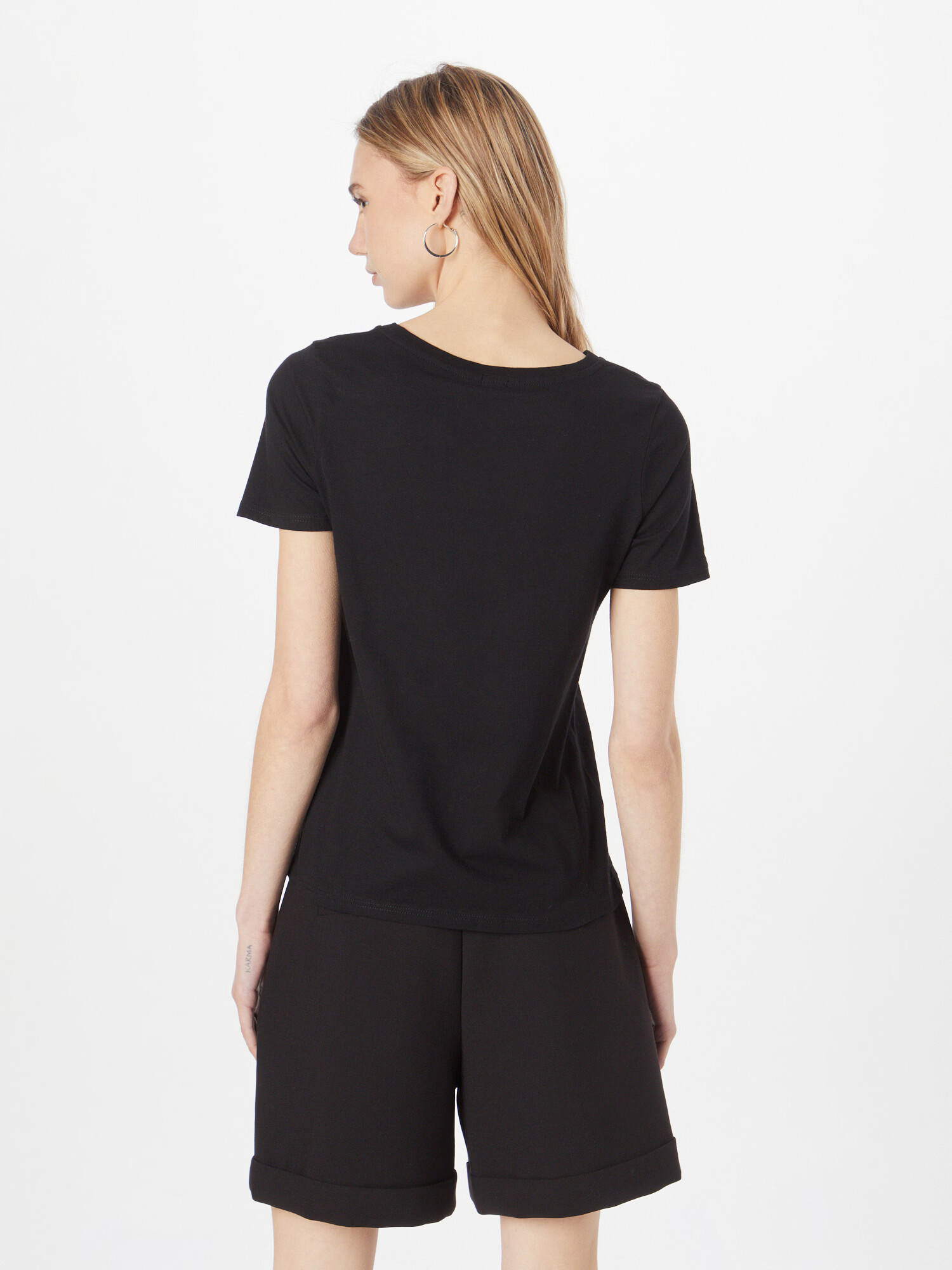 River Island Tricou negru / transparent - Pled.ro