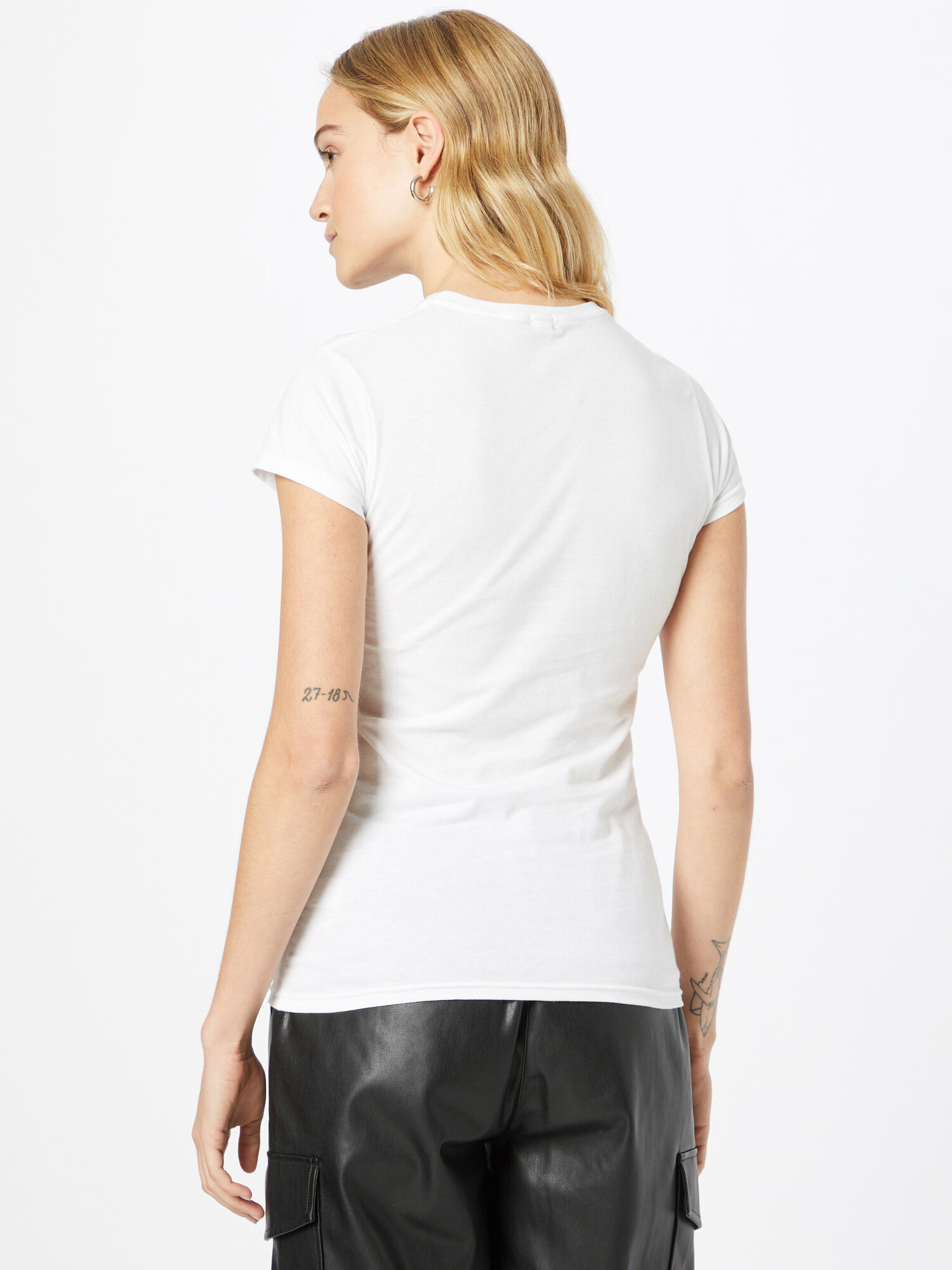 River Island Tricou roz deschis / negru / alb - Pled.ro