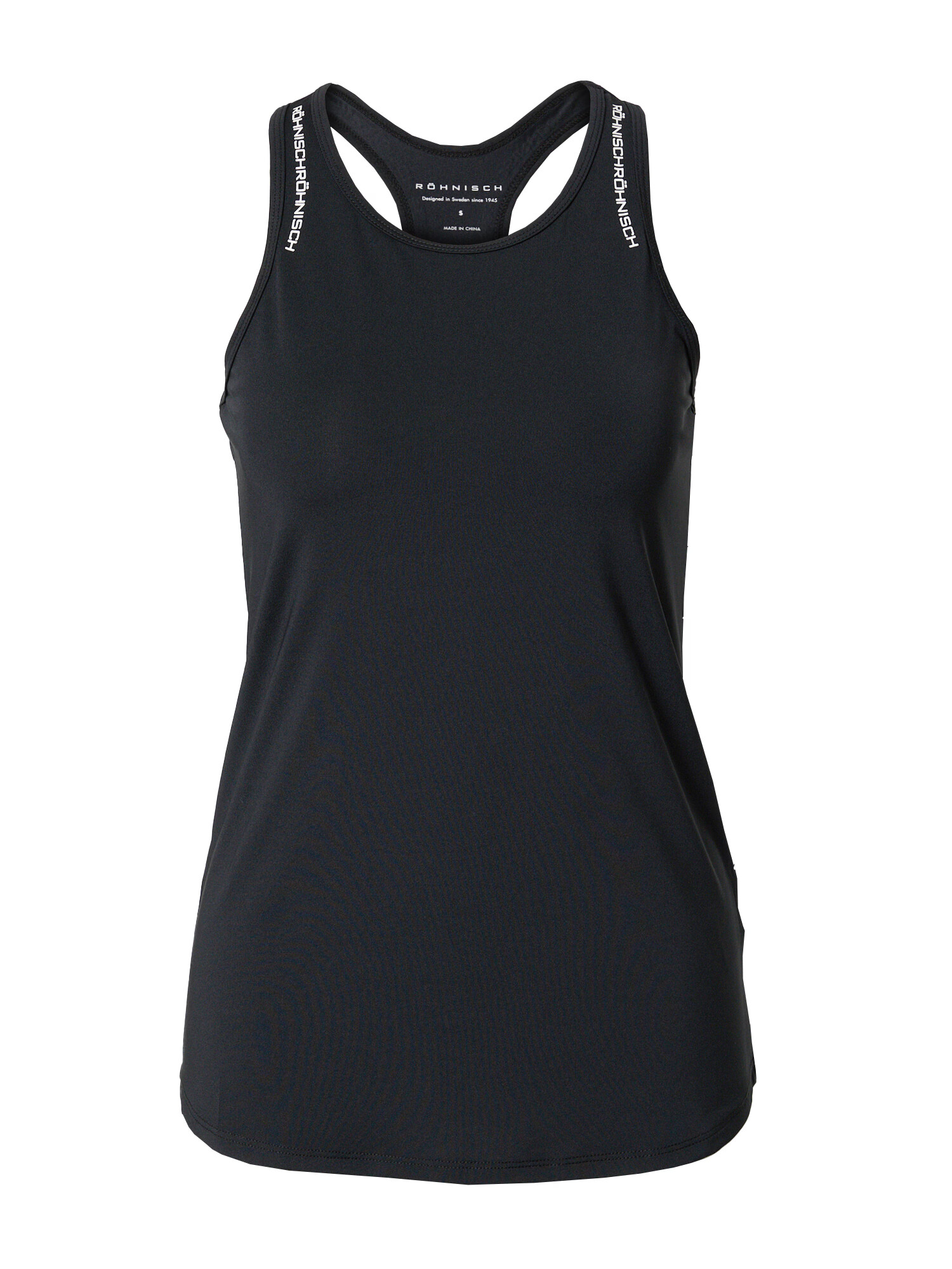 Röhnisch Sport top negru / alb - Pled.ro