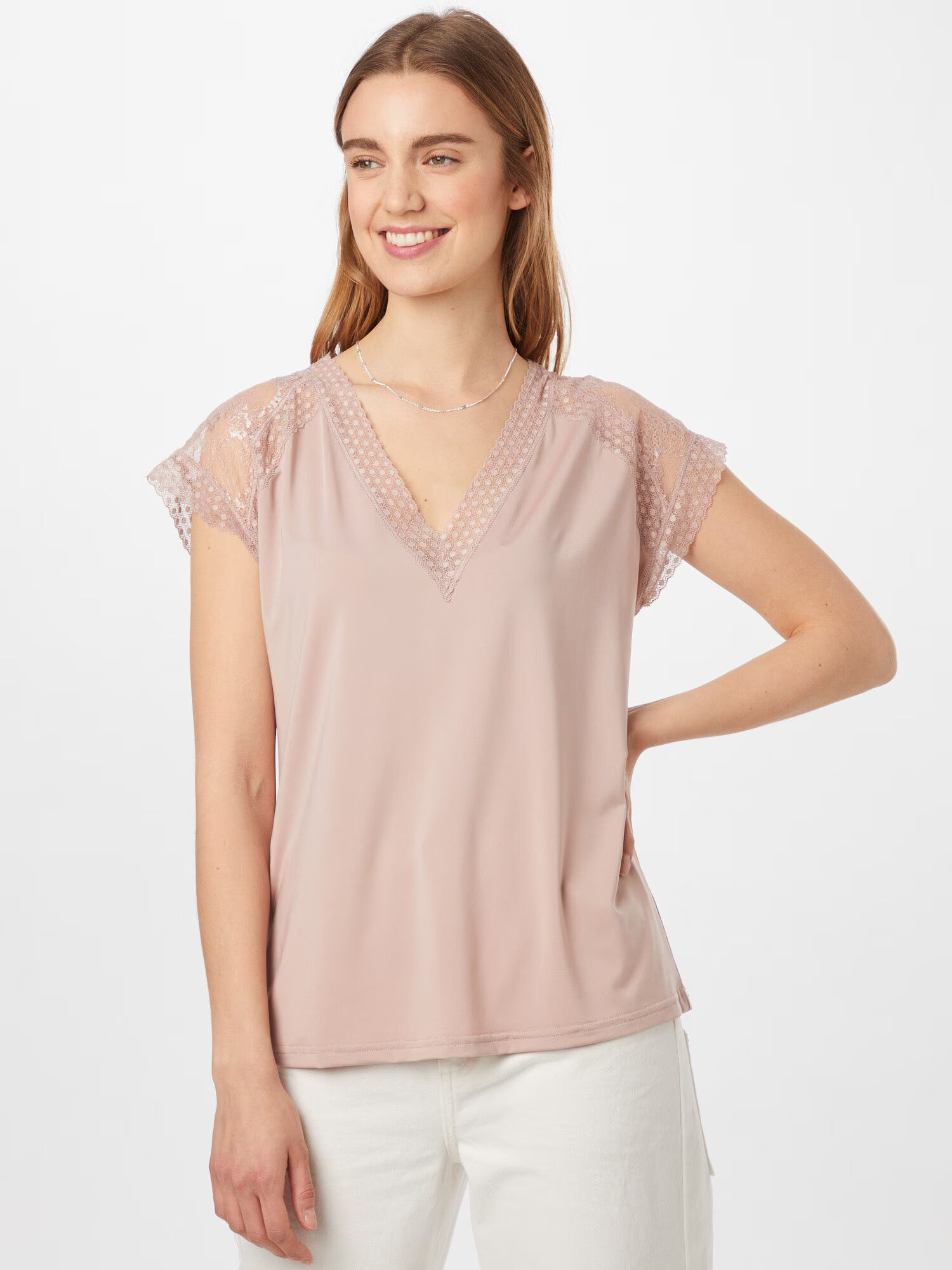 rosemunde Tricou roz pastel - Pled.ro