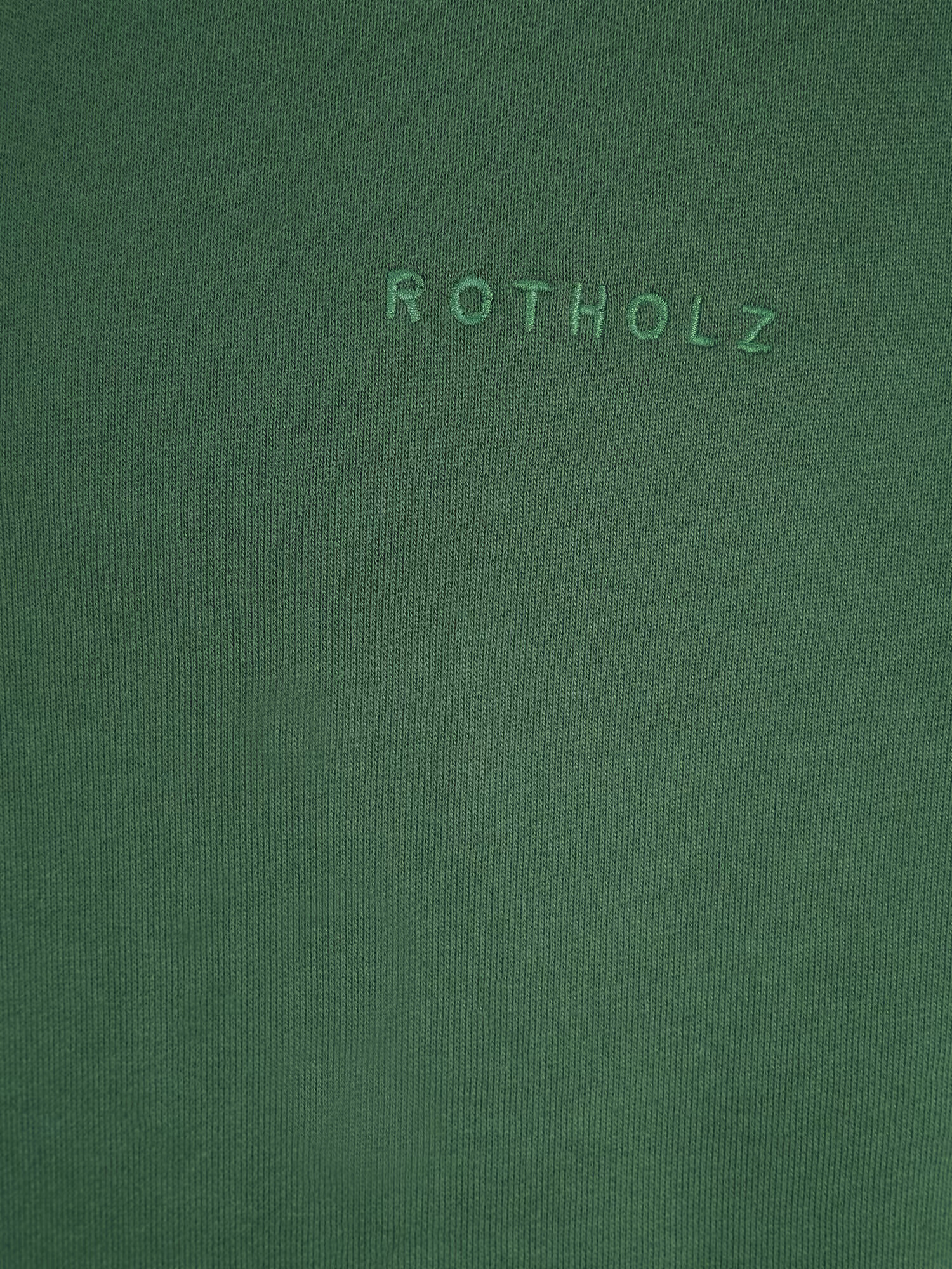 Rotholz Bluză de molton verde închis - Pled.ro