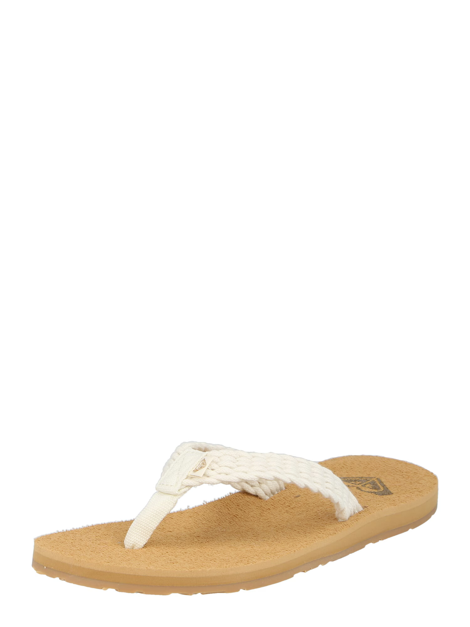 ROXY Flip-flops 'PORTO III' bej / alb - Pled.ro