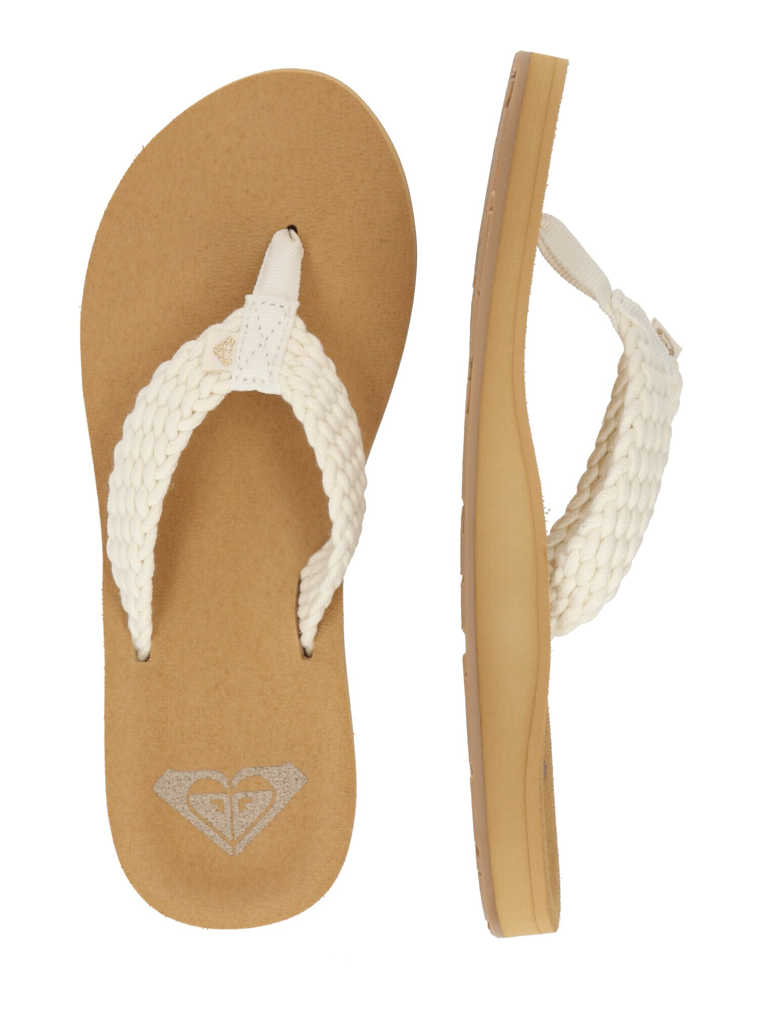 ROXY Flip-flops 'PORTO IV' crem - Pled.ro