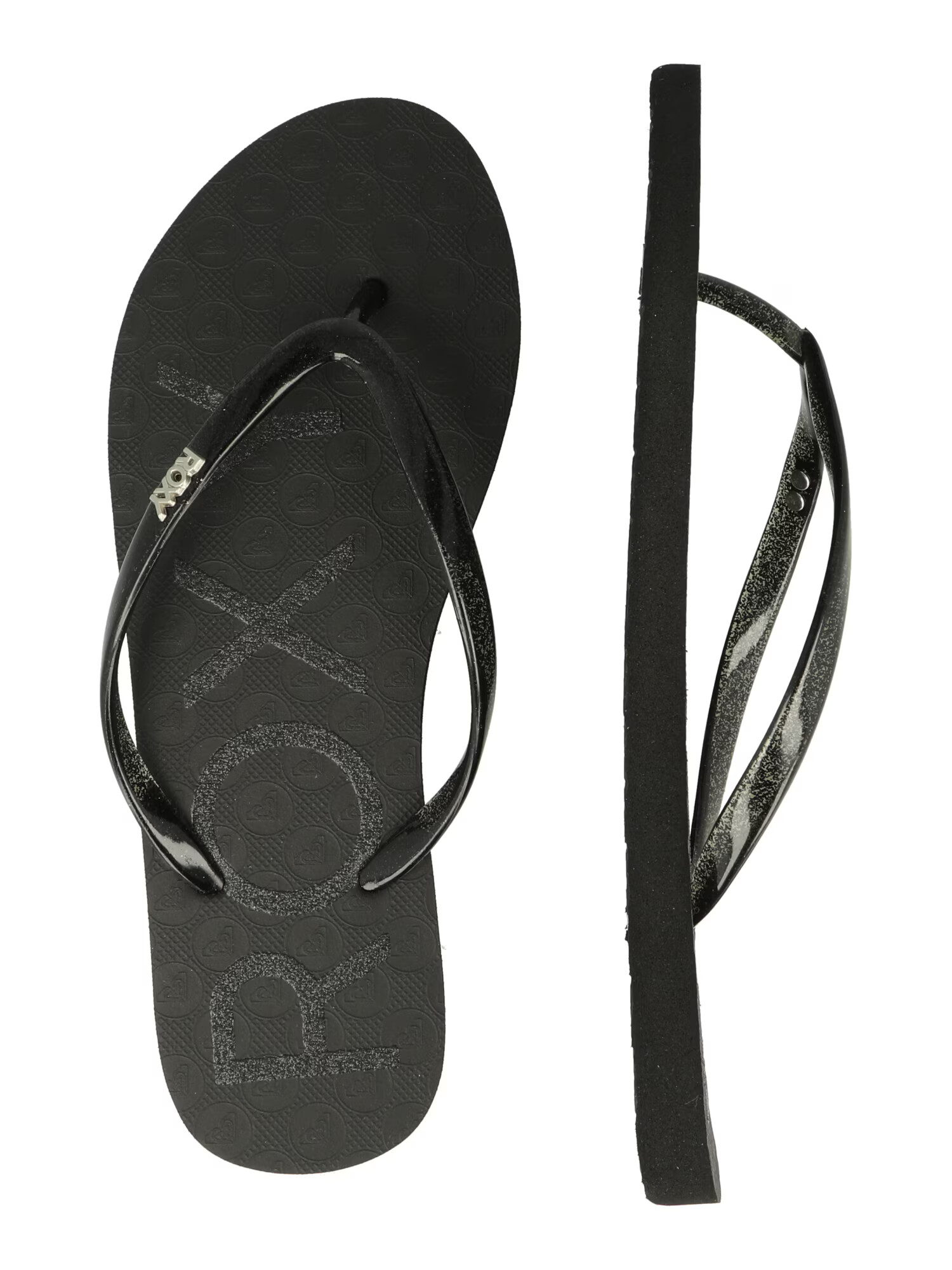 ROXY Flip-flops 'VIVA' gri piatră / negru - Pled.ro