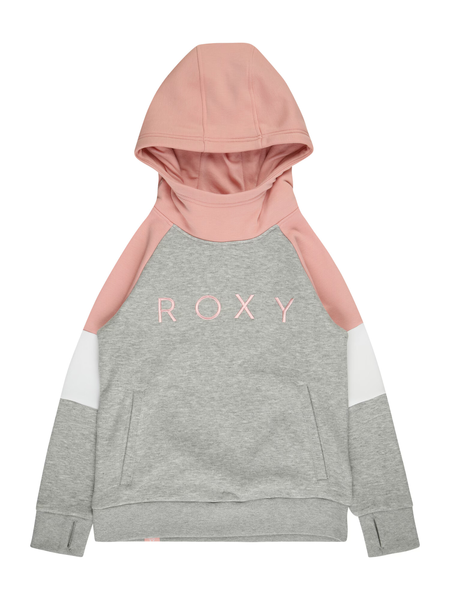 ROXY Hanorac sport 'LIBERTY' gri / roz / alb - Pled.ro