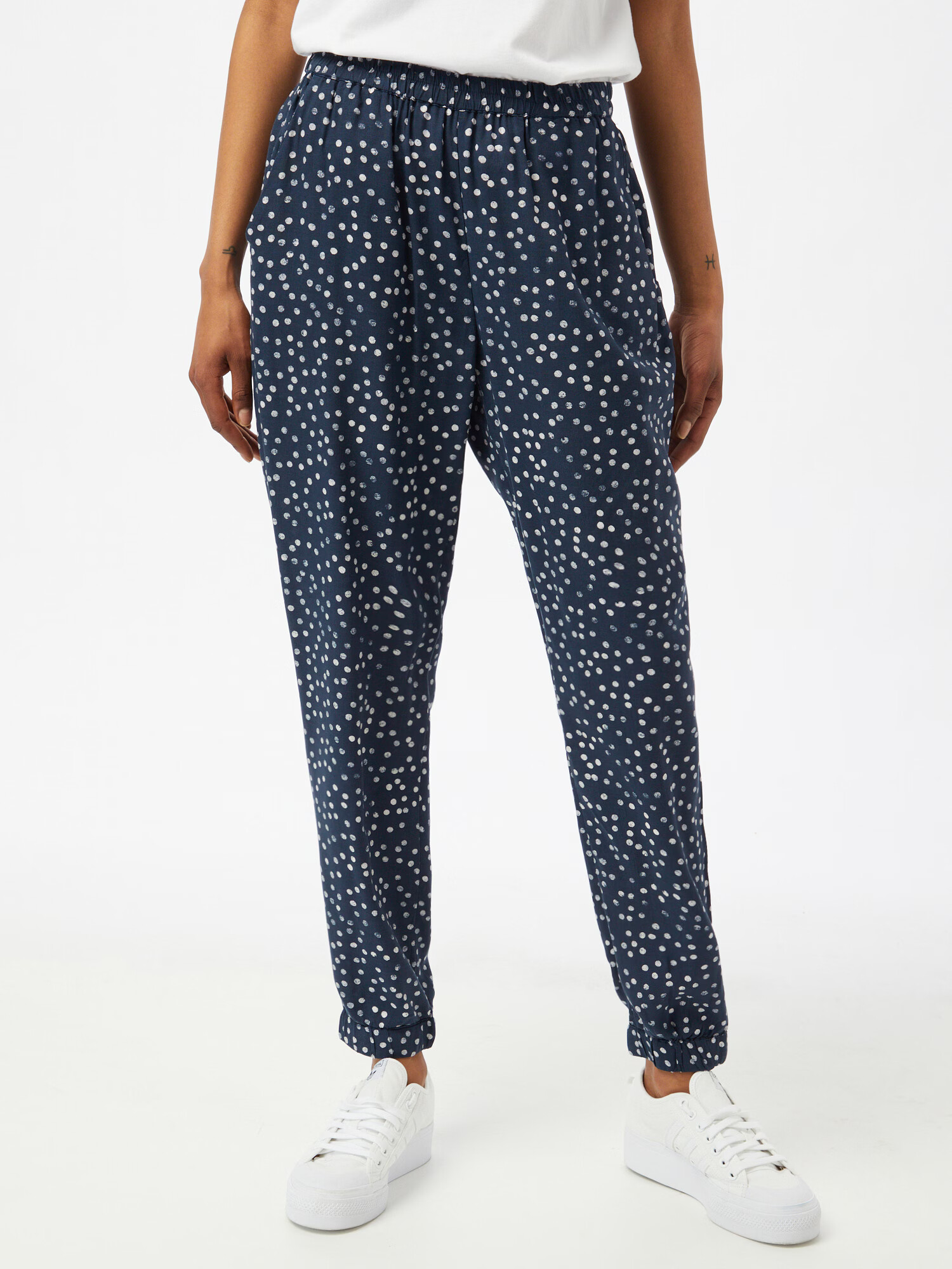 ROXY Pantaloni albastru noapte / alb - Pled.ro