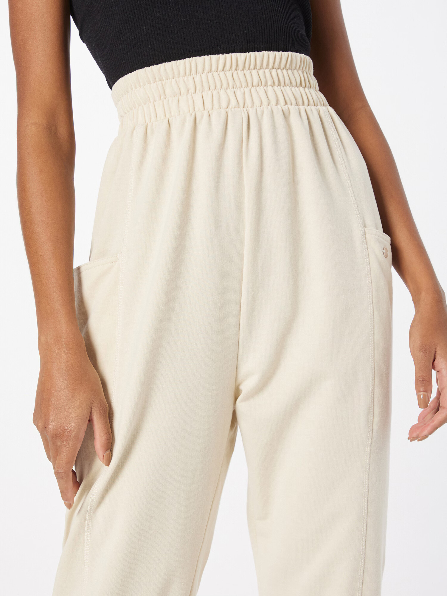 ROXY Pantaloni ecru - Pled.ro