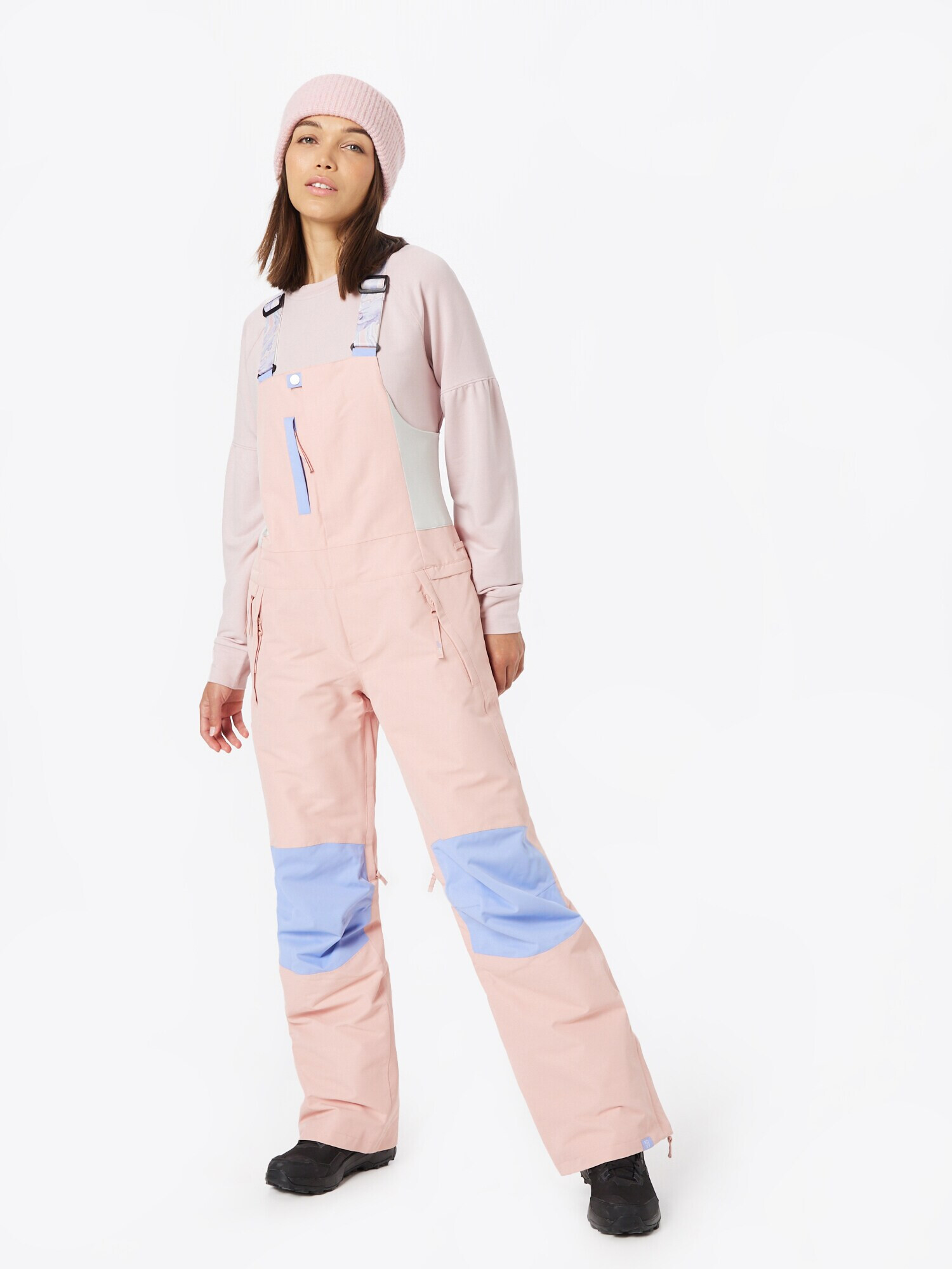 ROXY Pantaloni outdoor mov deschis / roz / alb natural - Pled.ro