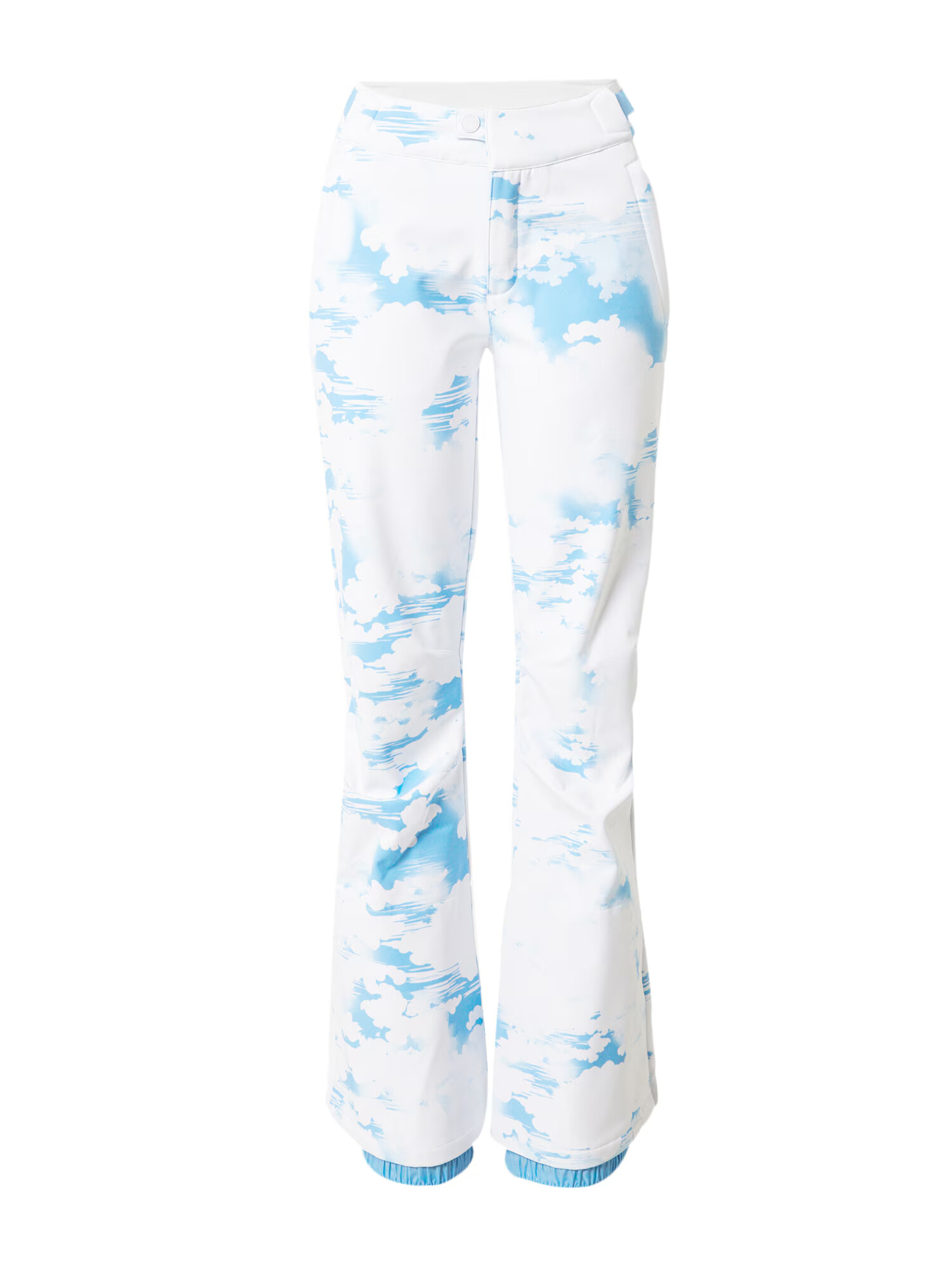 ROXY Pantaloni sport 'CHLOE' turcoaz / alb - Pled.ro