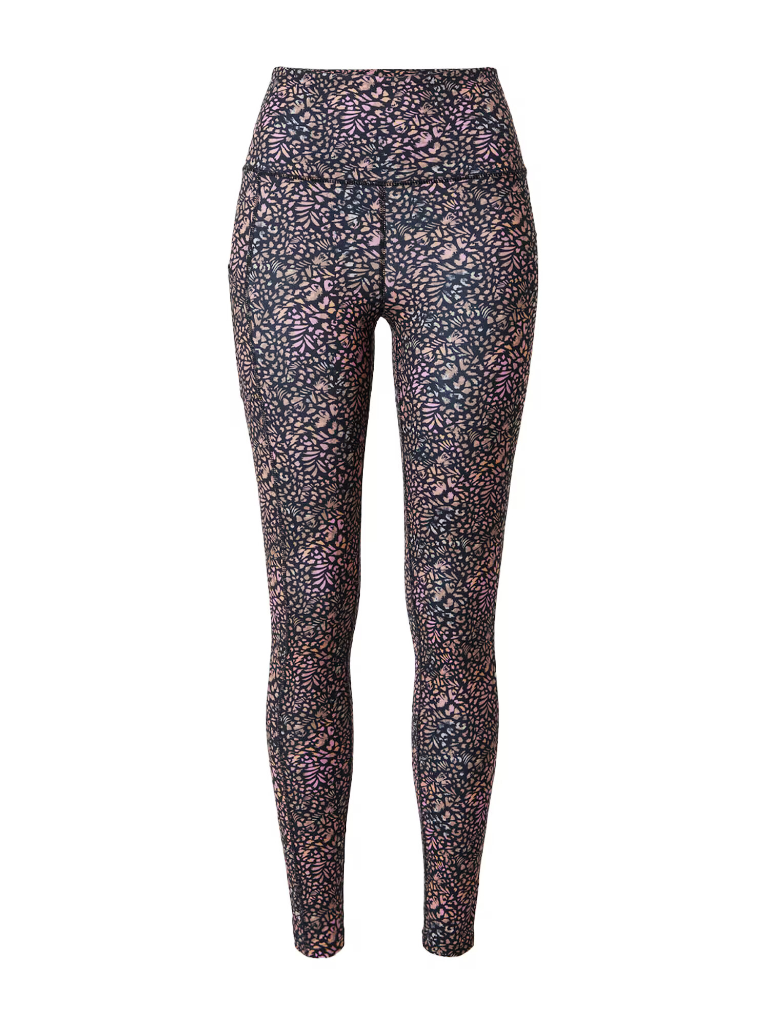 ROXY Pantaloni sport gri grafit / corai / alb - Pled.ro