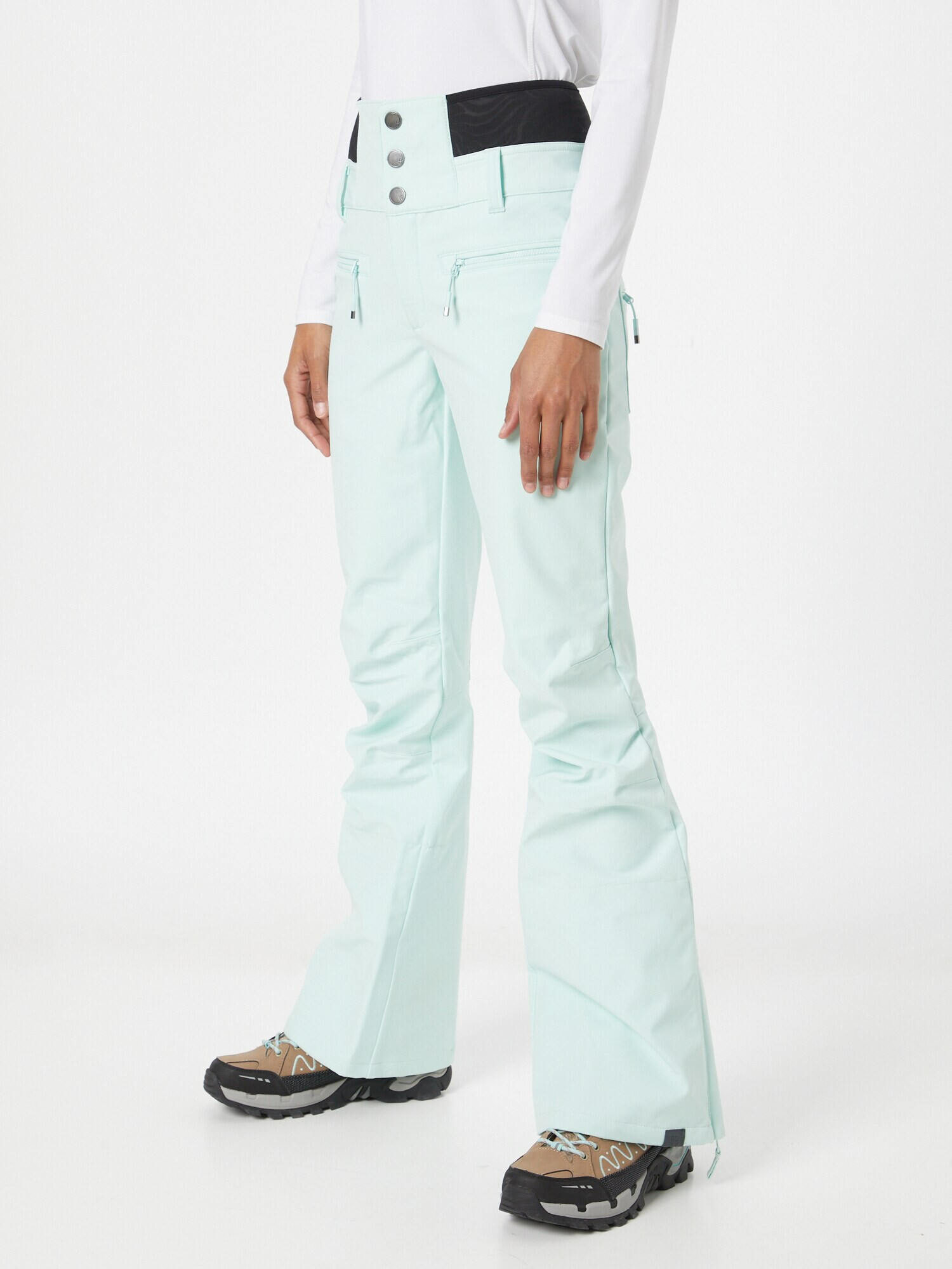 ROXY Pantaloni sport 'RISING' albastru aqua / negru - Pled.ro