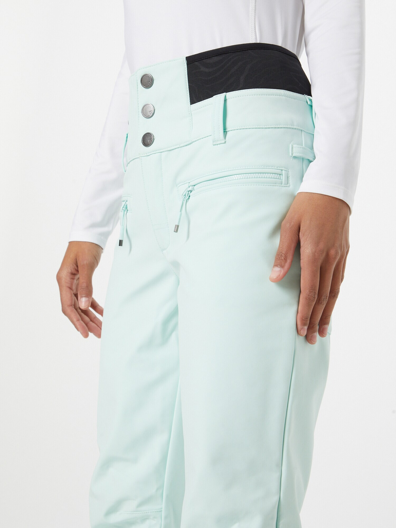 ROXY Pantaloni sport 'RISING' albastru aqua / negru - Pled.ro