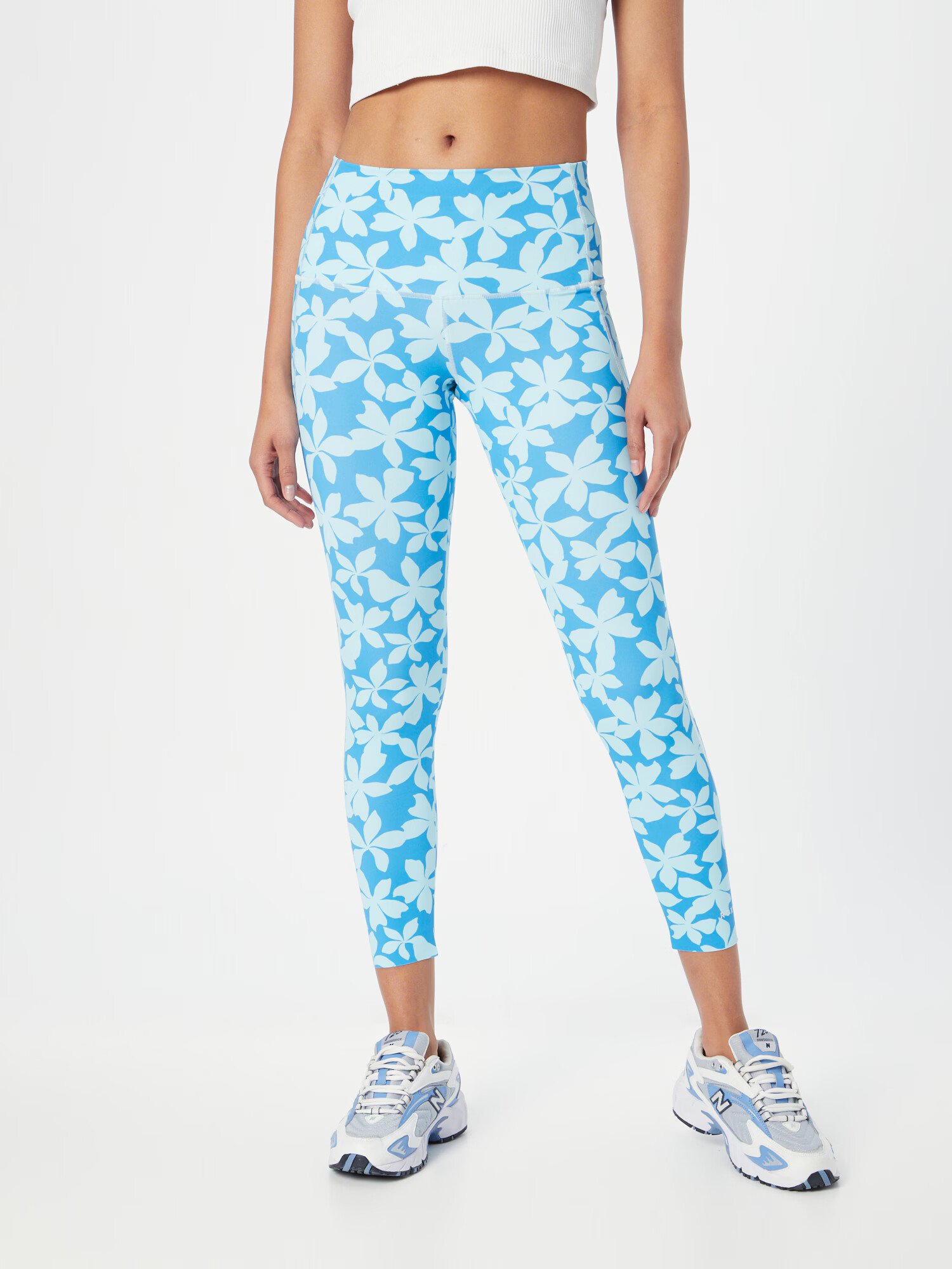 ROXY Pantaloni sport 'SEE THE GOOD' azuriu / alb - Pled.ro