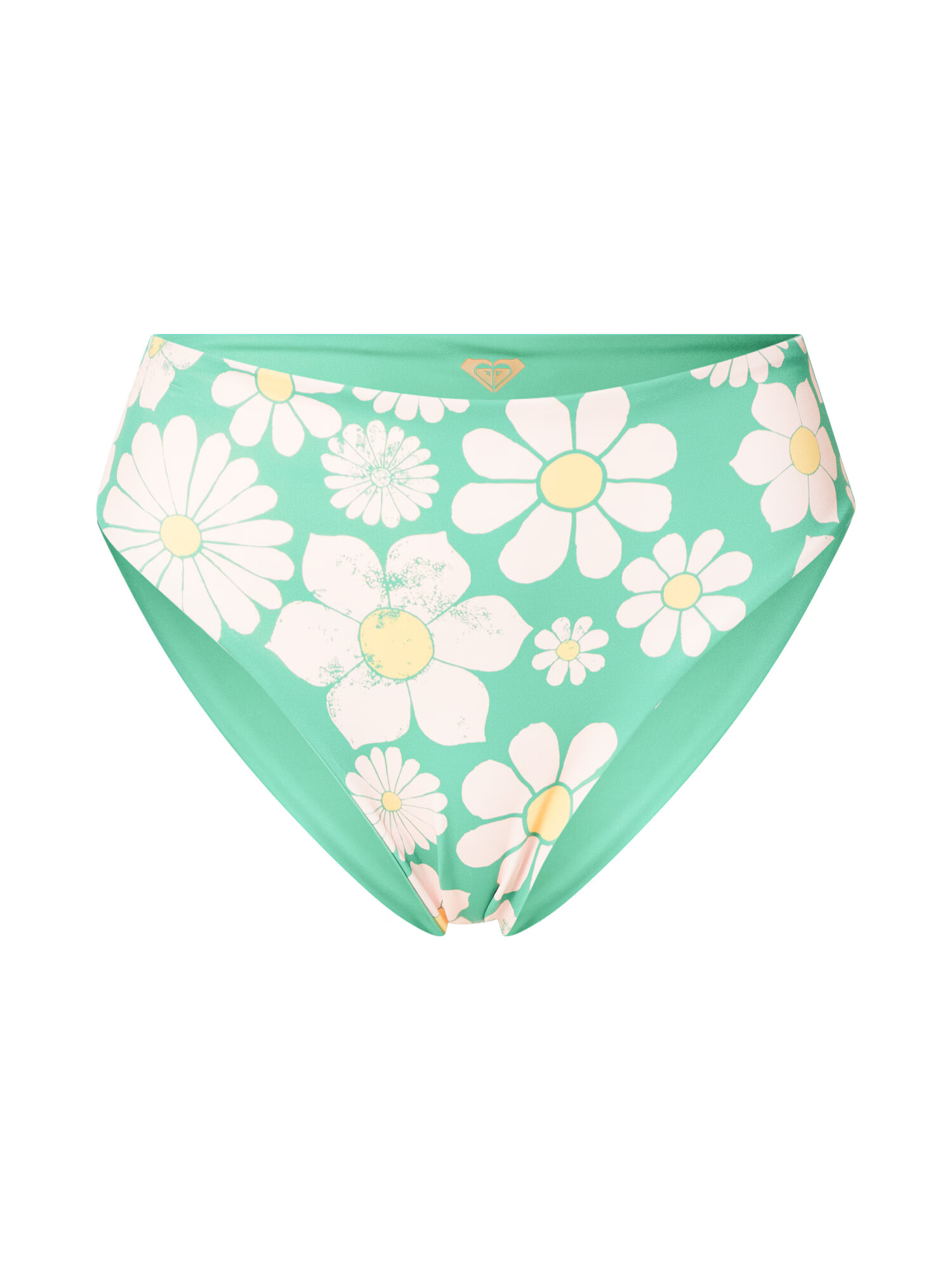 ROXY Slip costum de baie galben / verde jad / alb - Pled.ro