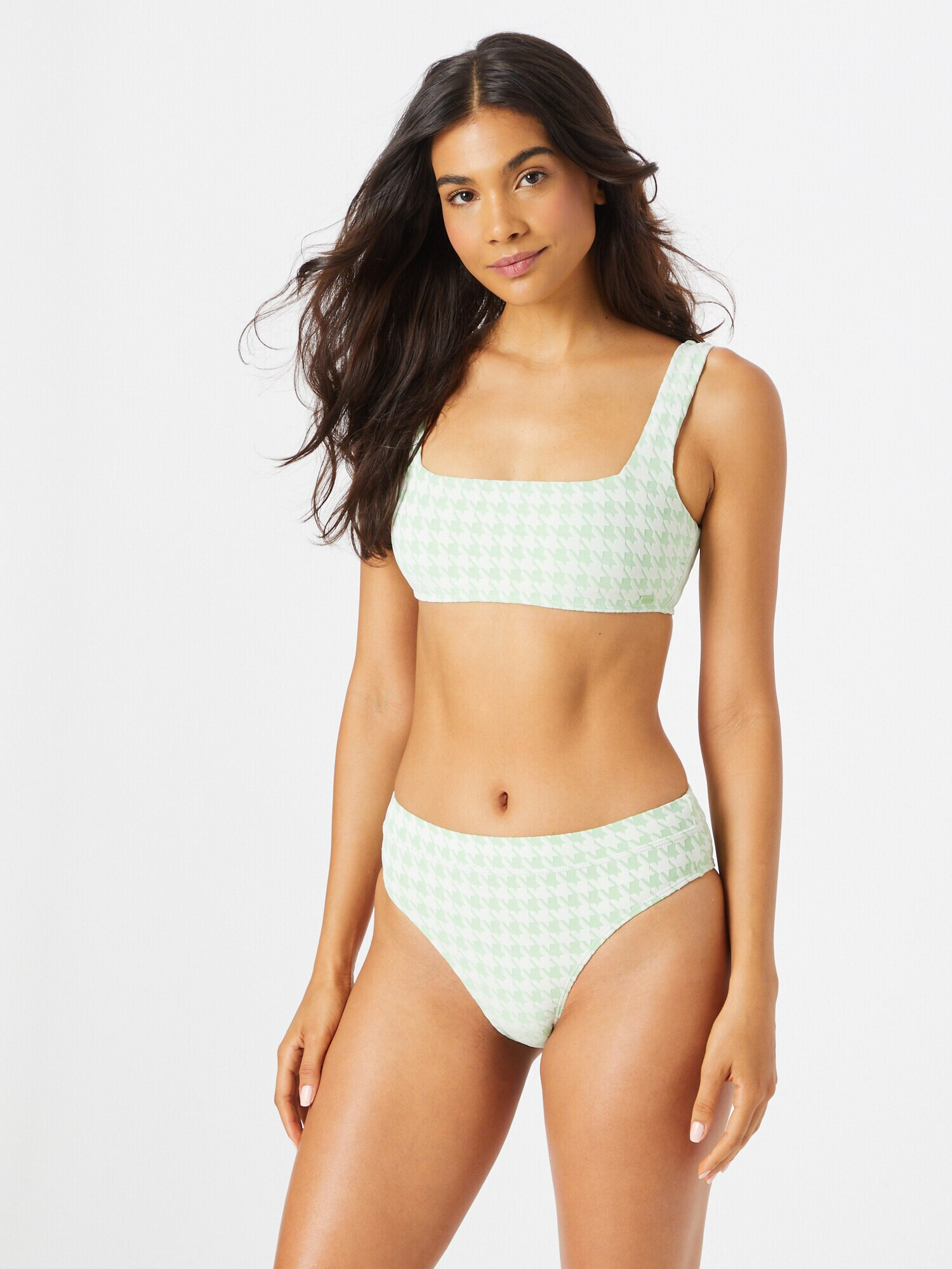 ROXY Slip verde pastel / alb - Pled.ro