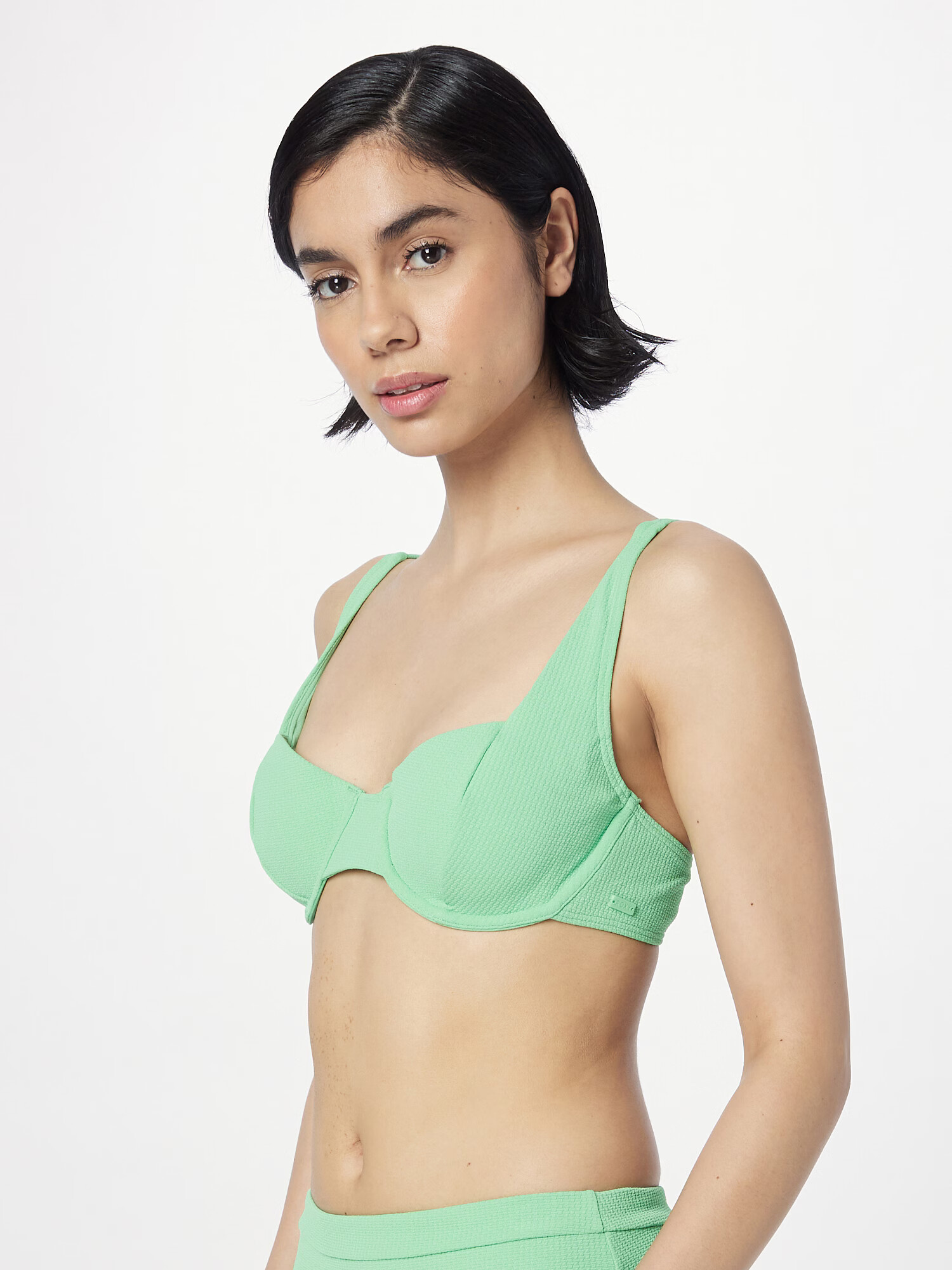 ROXY Sutien costum de baie 'COLOR JAM' verde deschis - Pled.ro