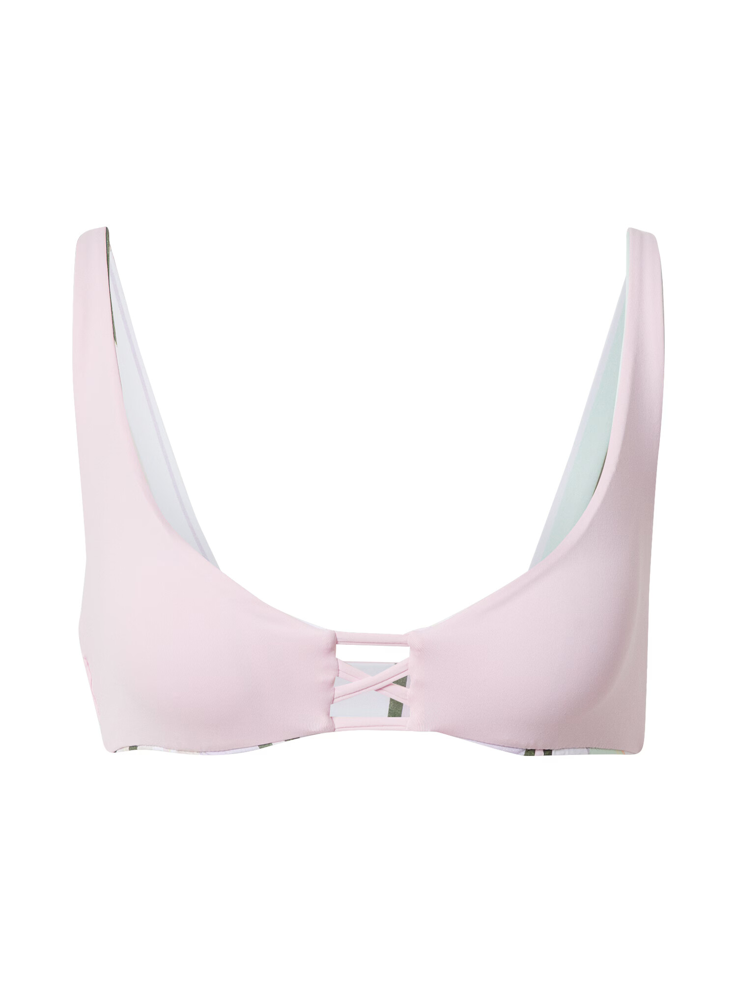 ROXY Sutien costum de baie 'Sea & Waves Revo' galben deschis / kaki / mov pastel / roz deschis - Pled.ro