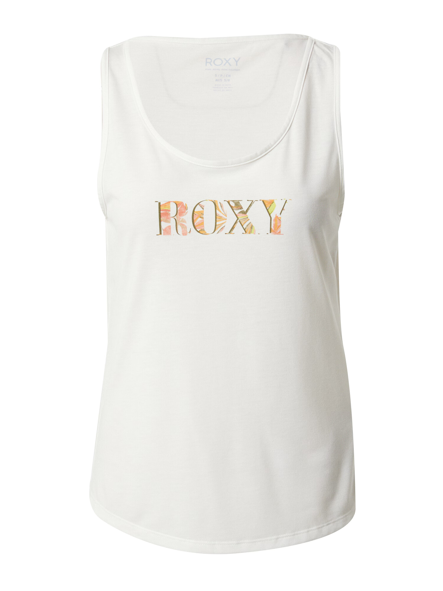 ROXY Top oliv / portocaliu / corai / alb natural - Pled.ro