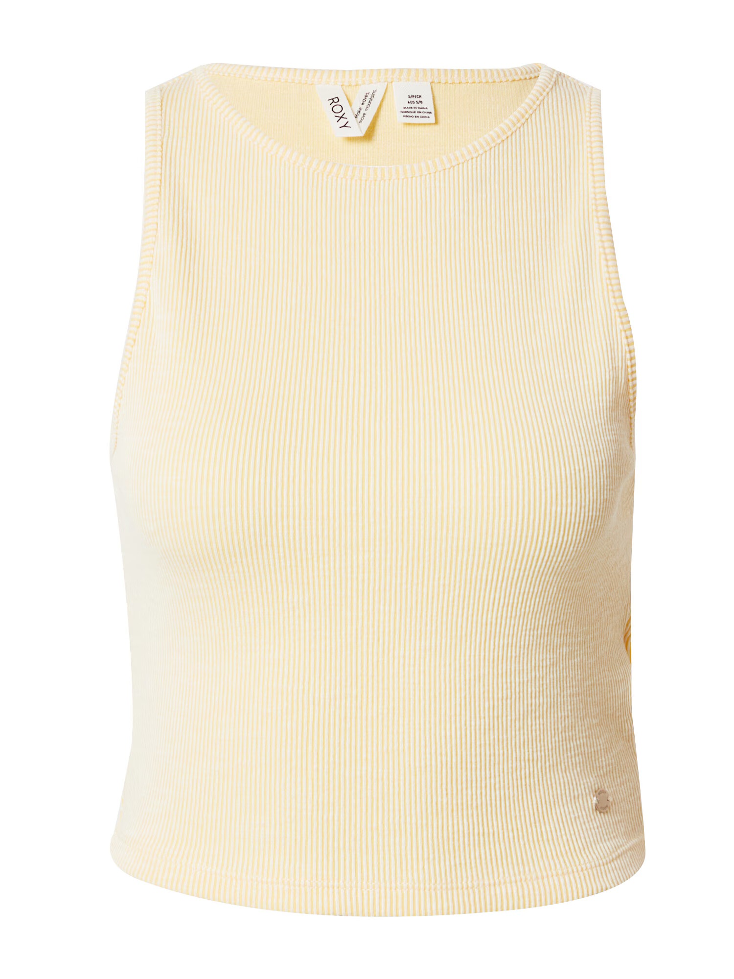 ROXY Top portocaliu deschis / alb - Pled.ro