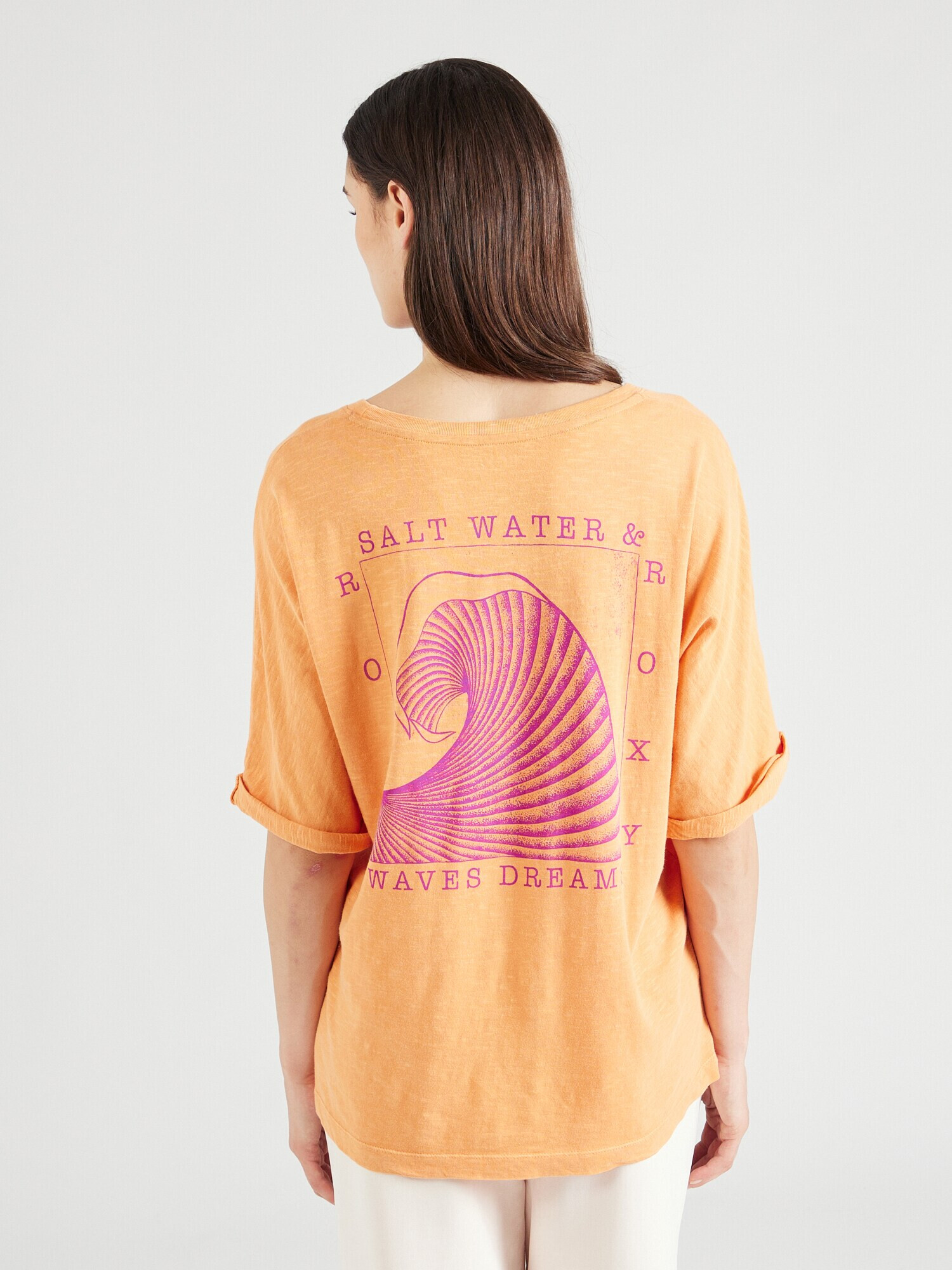 ROXY Tricou 'BACKSIDE SUN' portocaliu - Pled.ro