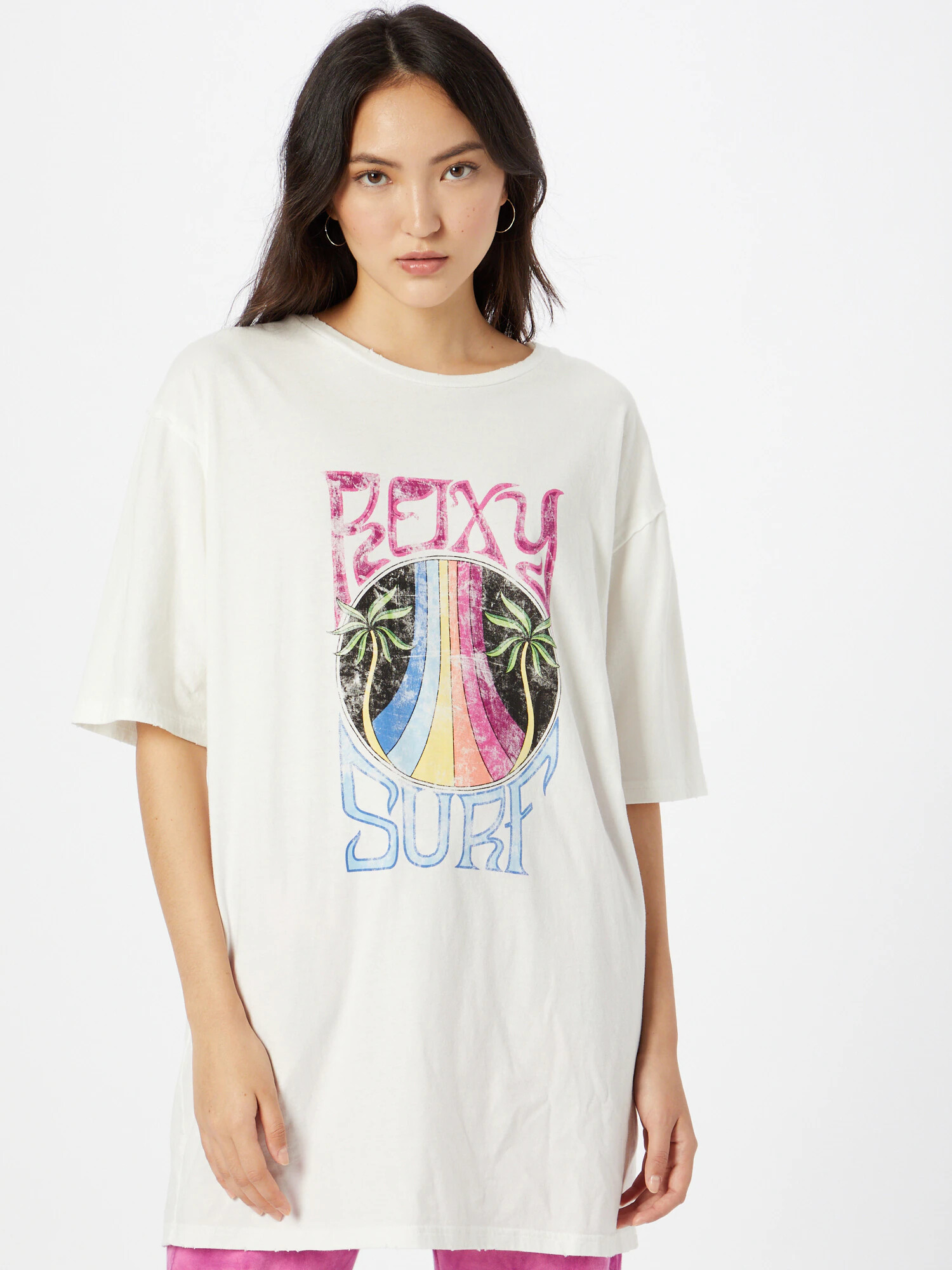 ROXY Tricou 'Come To The Beach' mai multe culori / alb - Pled.ro