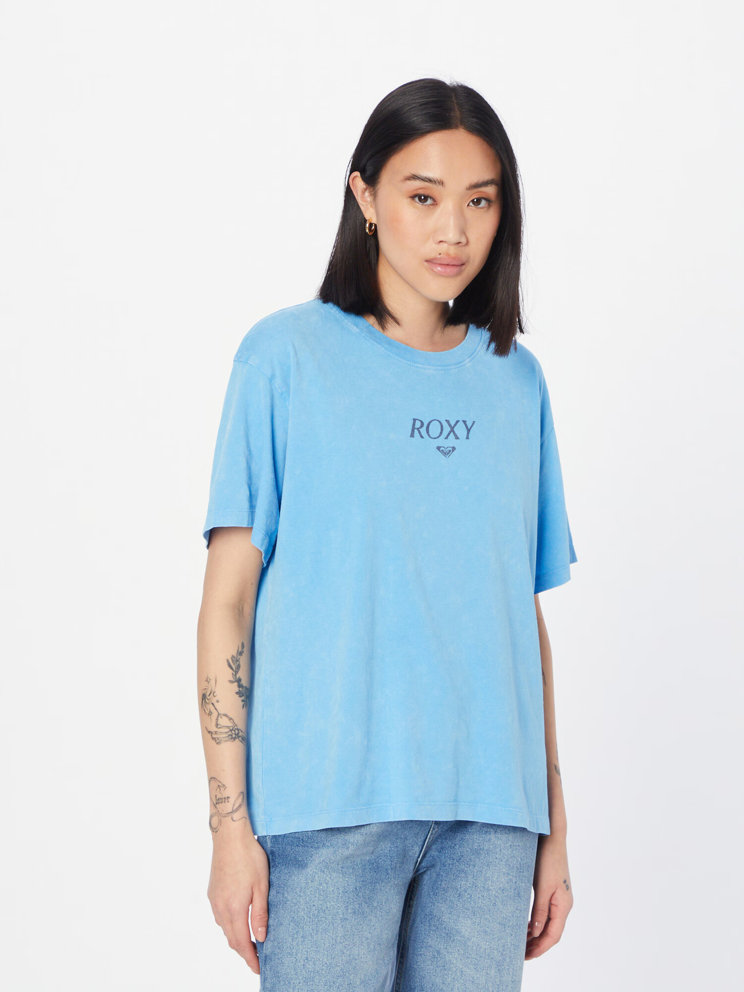 ROXY Tricou 'Moonlight Sunset' albastru / bleumarin - Pled.ro