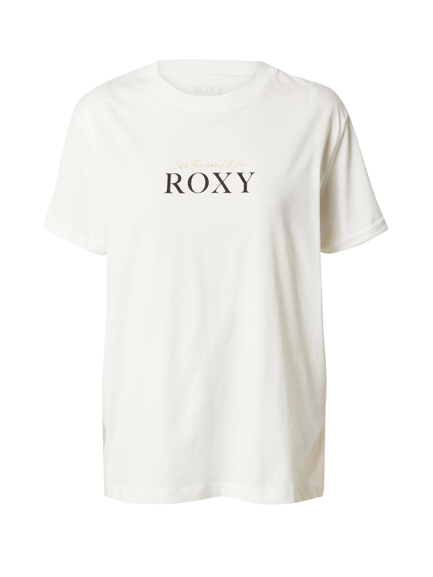 ROXY Tricou 'NOON OCEAN' șamoa / negru / alb - Pled.ro