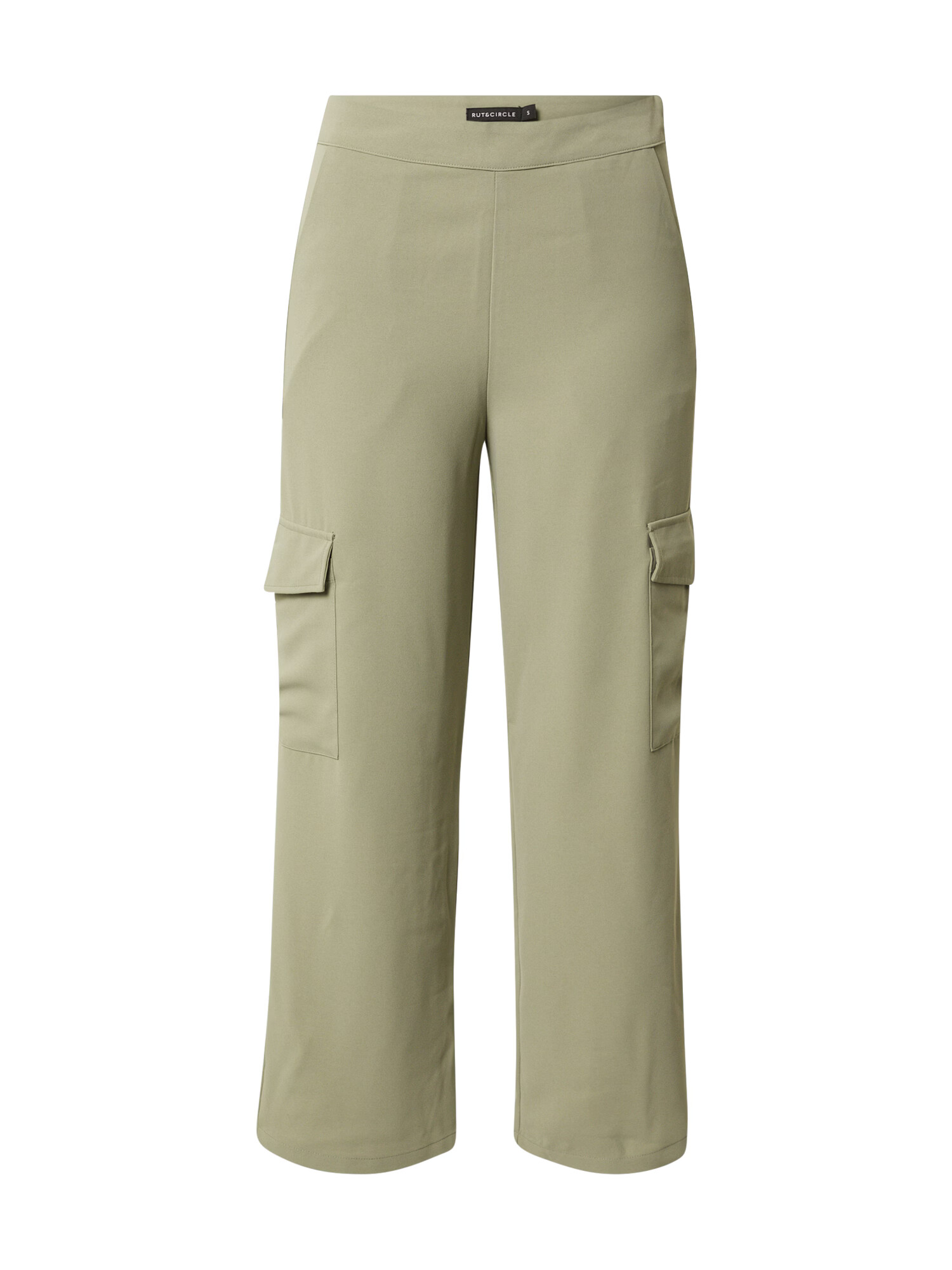 Rut & Circle Pantaloni cu buzunare verde deschis - Pled.ro