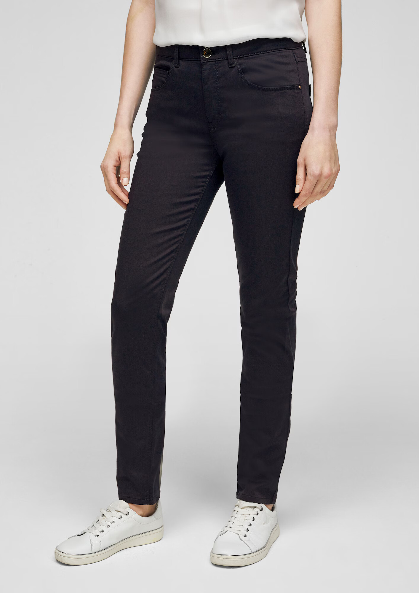 s.Oliver BLACK LABEL Pantaloni albastru noapte - Pled.ro