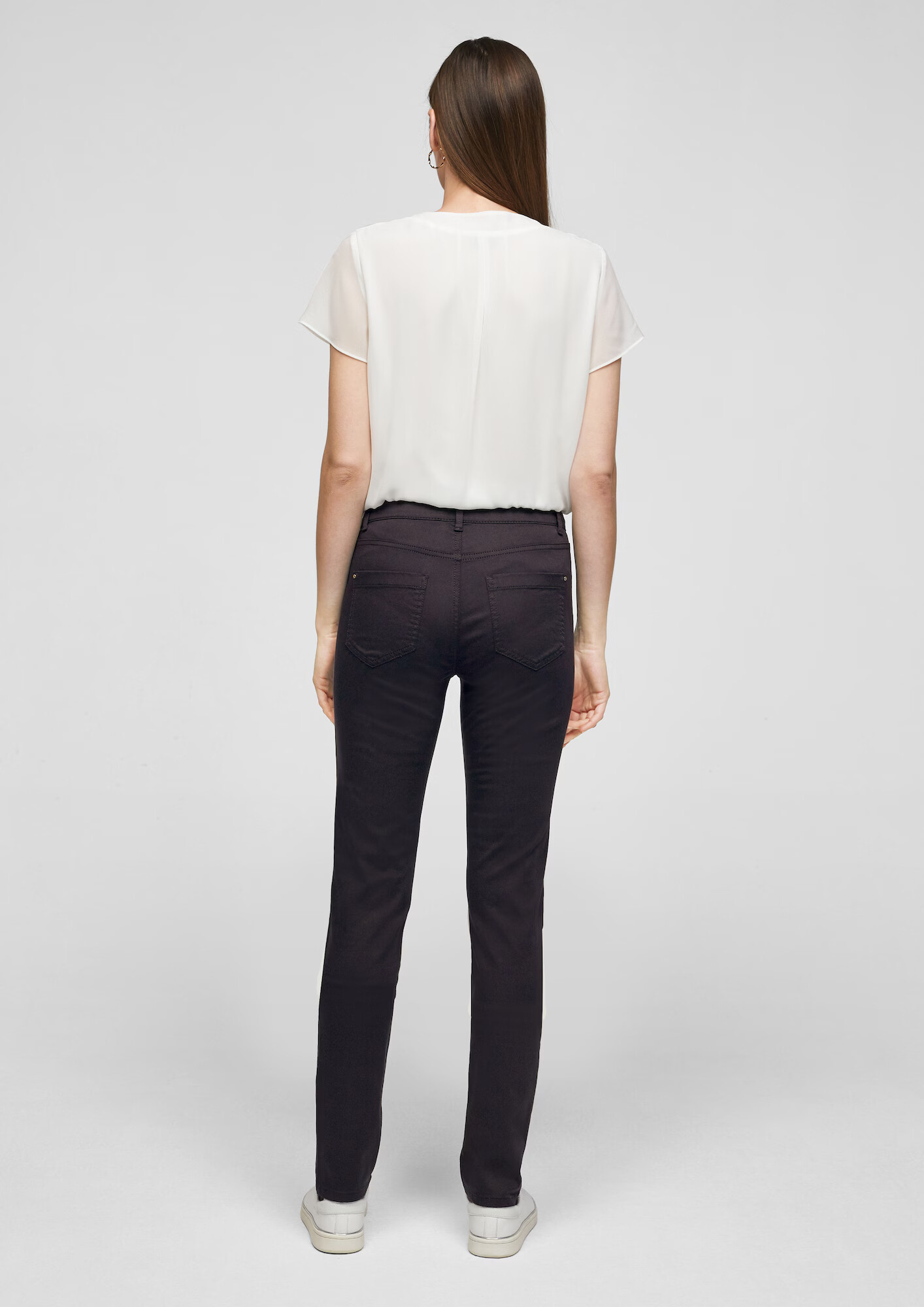 s.Oliver BLACK LABEL Pantaloni albastru noapte - Pled.ro