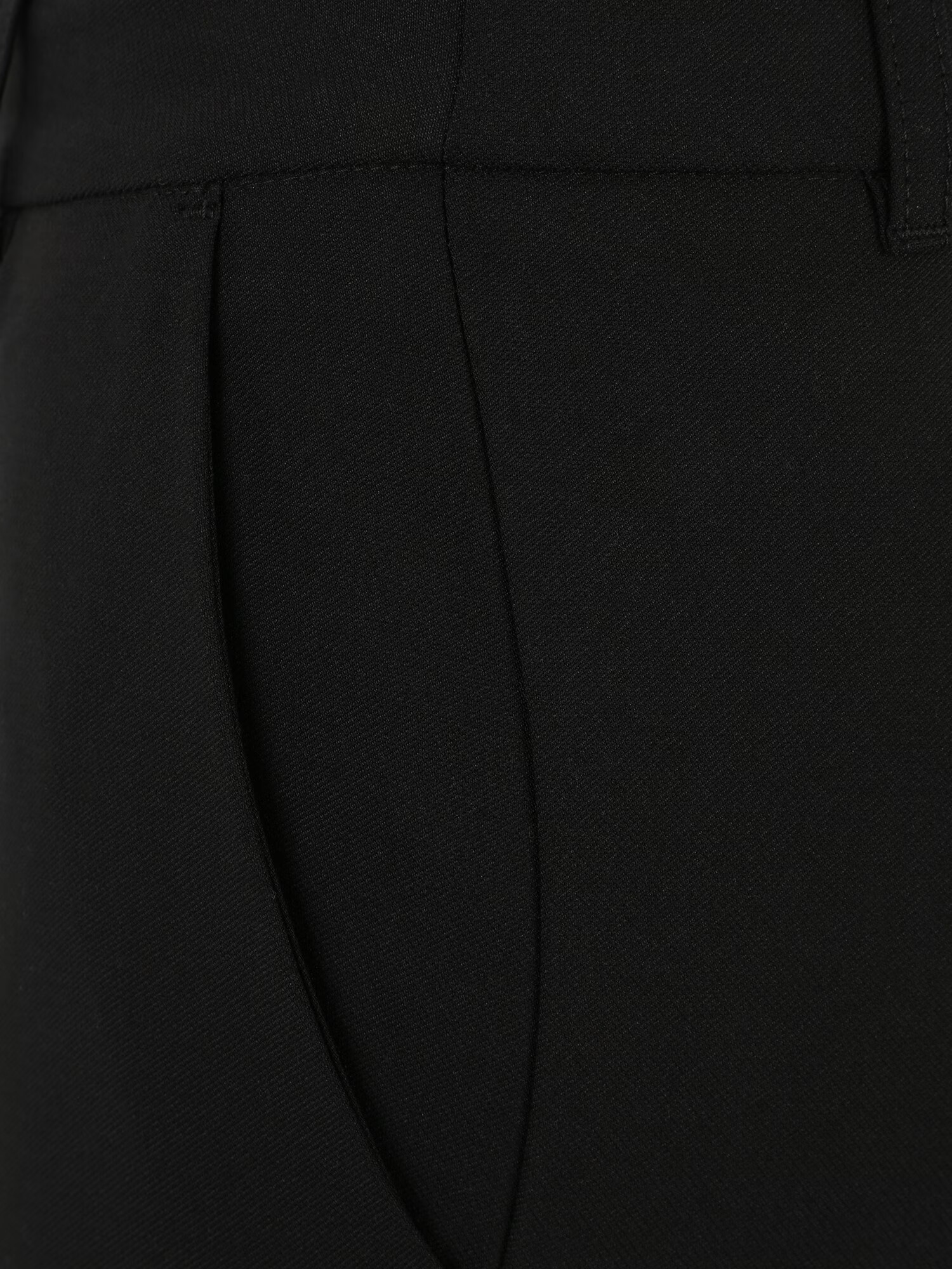 s.Oliver BLACK LABEL Pantaloni cu dungă negru - Pled.ro