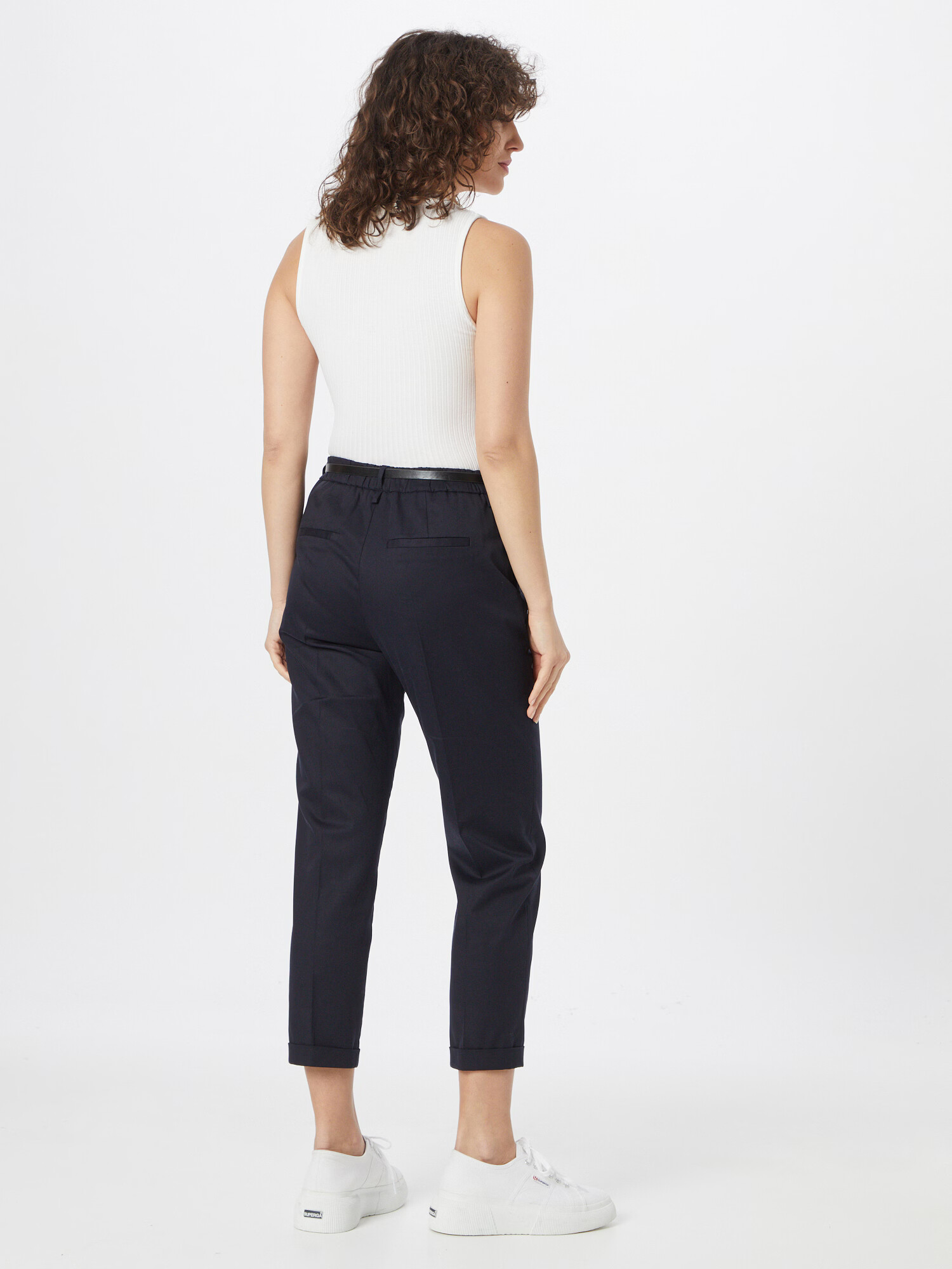 s.Oliver BLACK LABEL Pantaloni eleganți bleumarin - Pled.ro