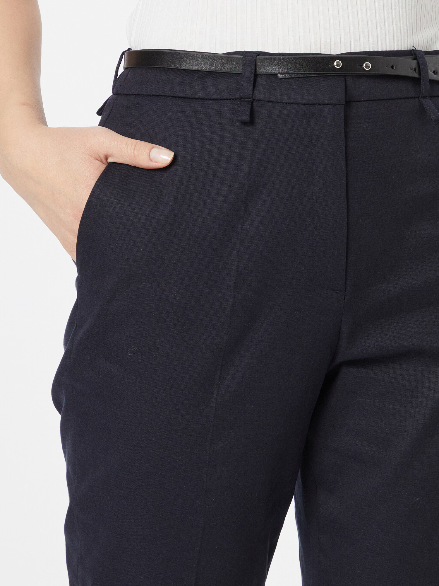 s.Oliver BLACK LABEL Pantaloni eleganți bleumarin - Pled.ro