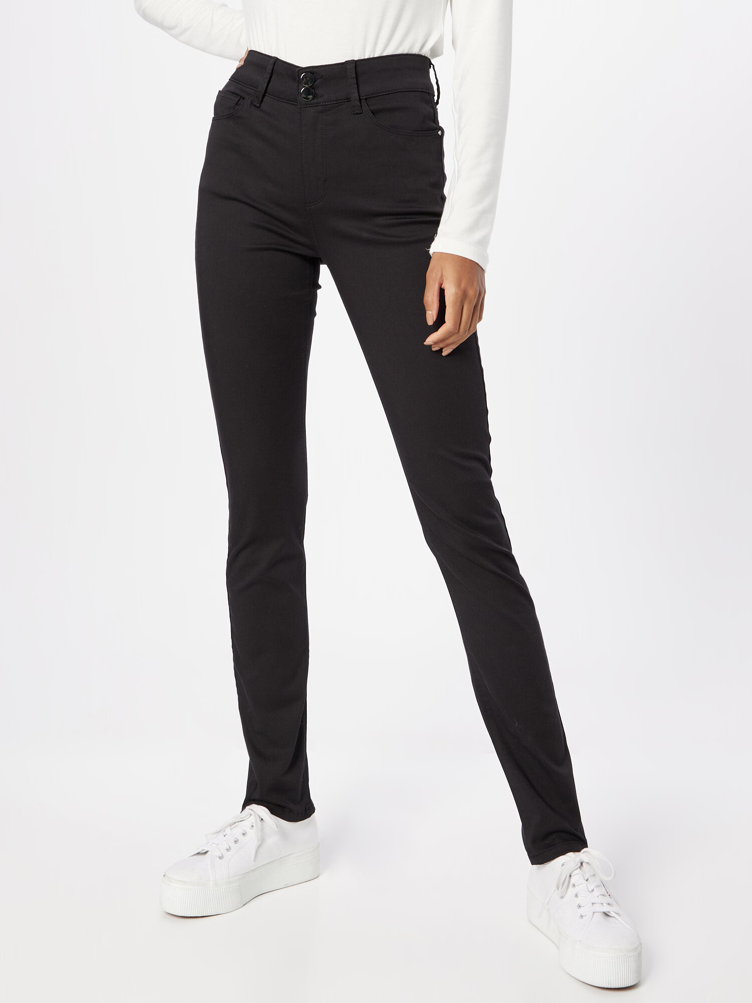 s.Oliver BLACK LABEL Pantaloni negru - Pled.ro