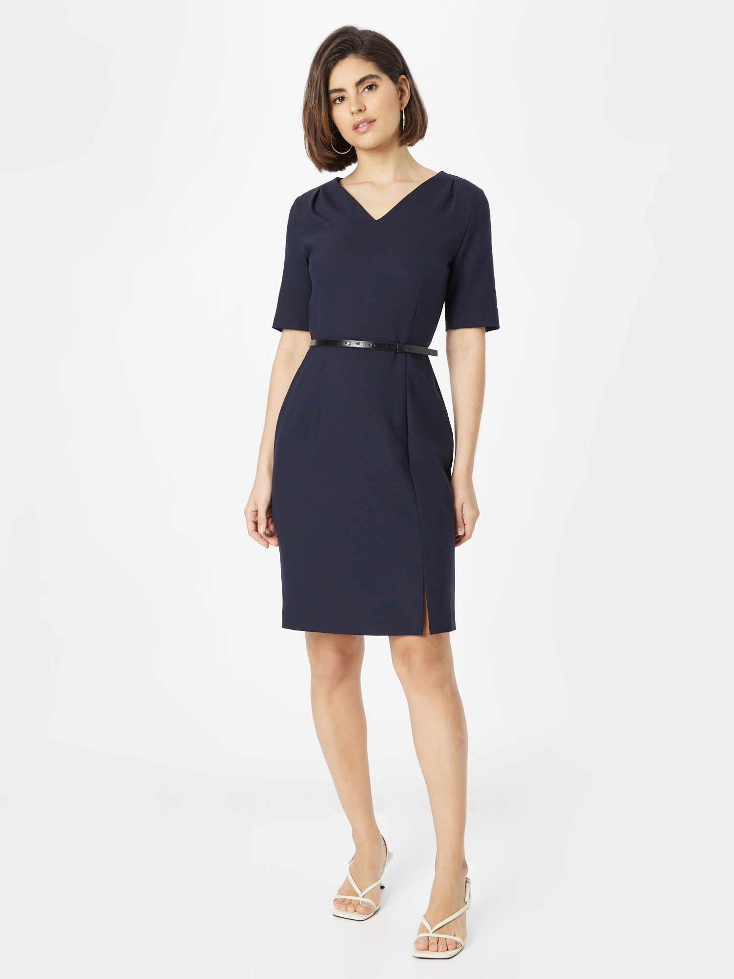 s.Oliver BLACK LABEL Rochie de cocktail bleumarin - Pled.ro