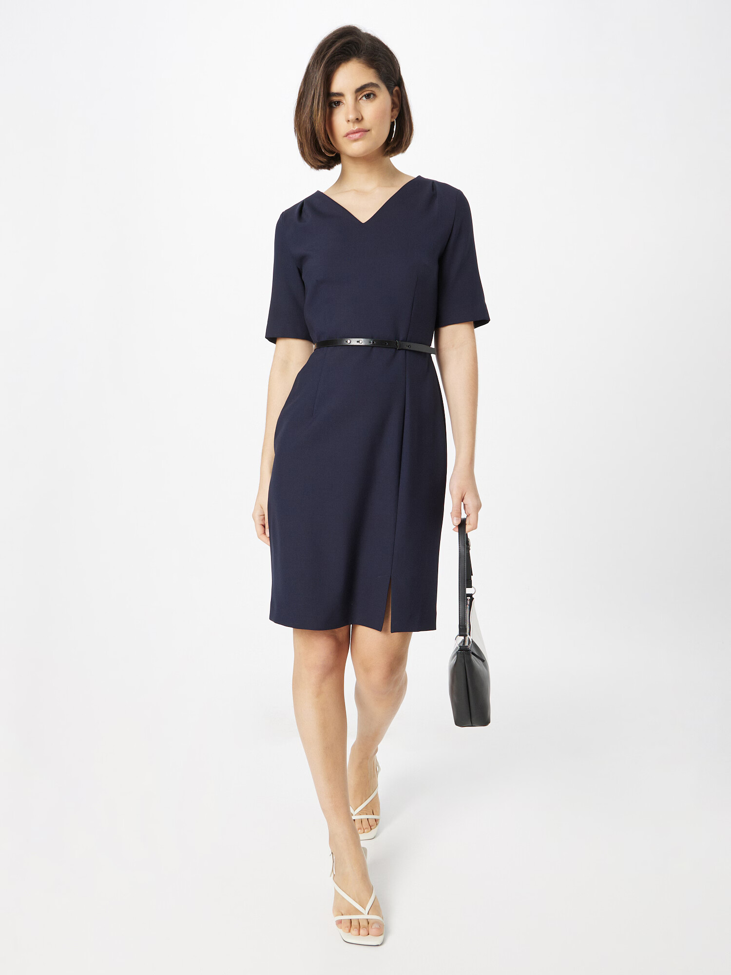 s.Oliver BLACK LABEL Rochie de cocktail bleumarin - Pled.ro