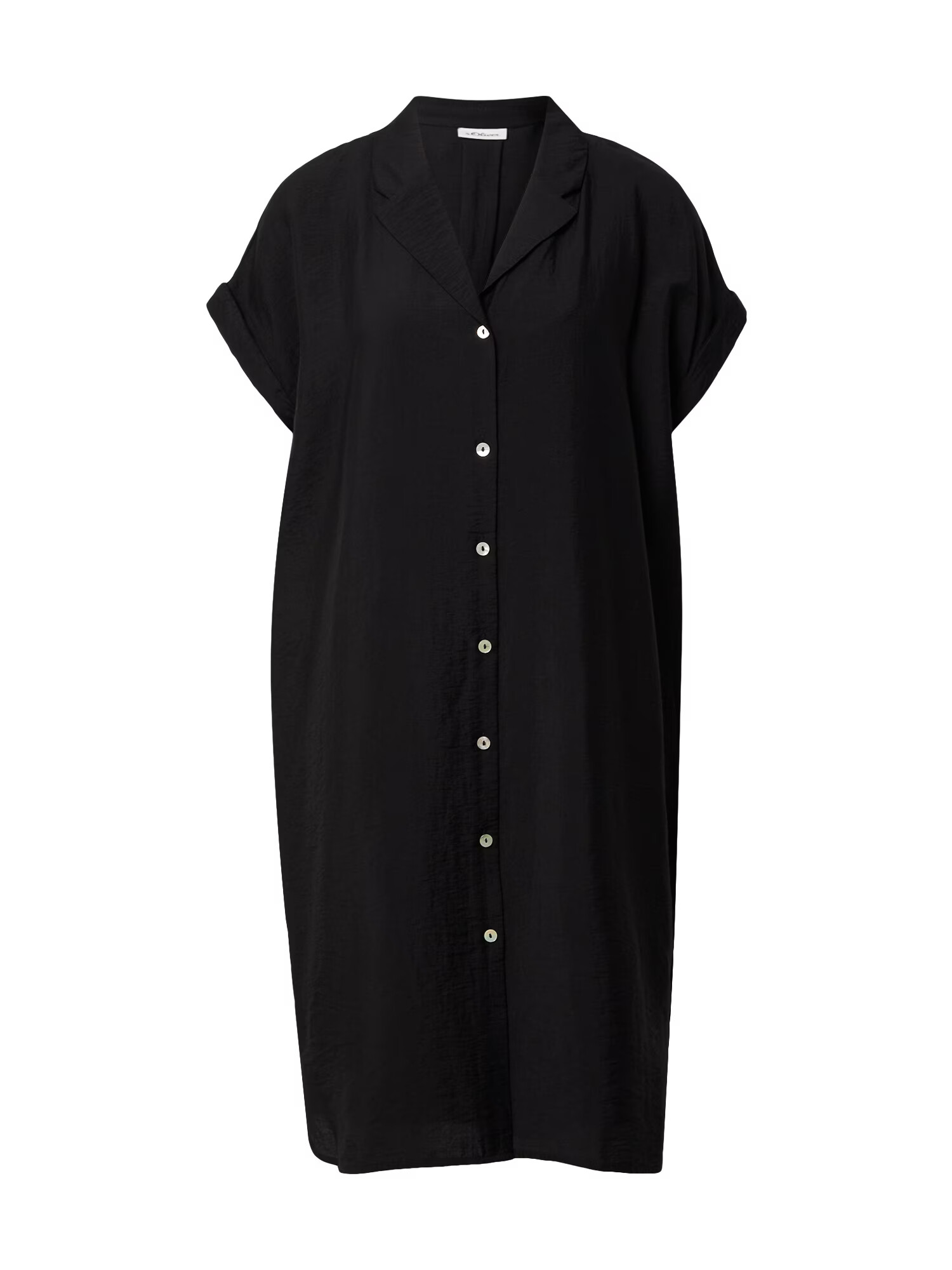 s.Oliver BLACK LABEL Rochie tip bluză negru - Pled.ro