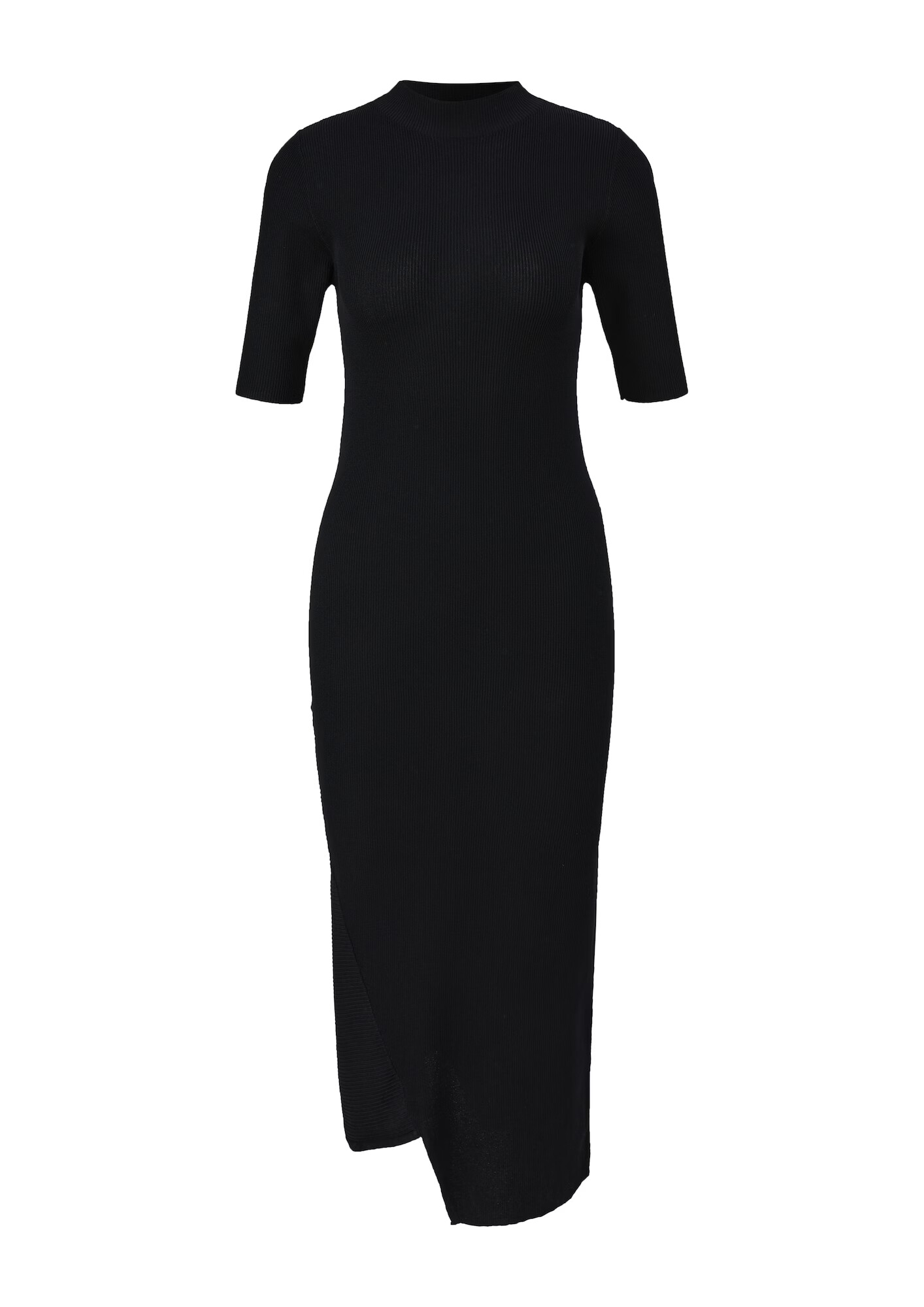 s.Oliver BLACK LABEL Rochie tricotat negru - Pled.ro