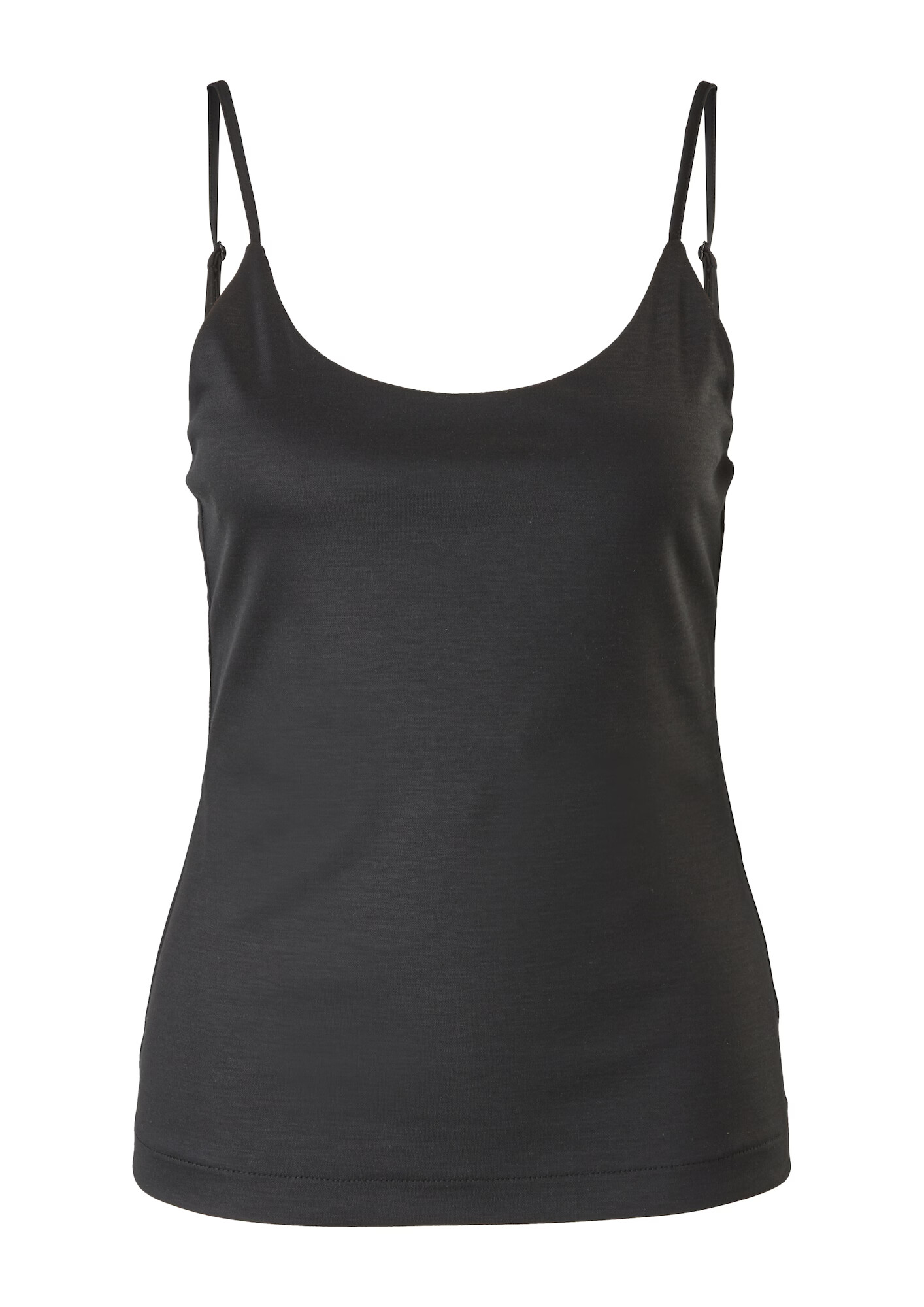 s.Oliver BLACK LABEL Top negru - Pled.ro