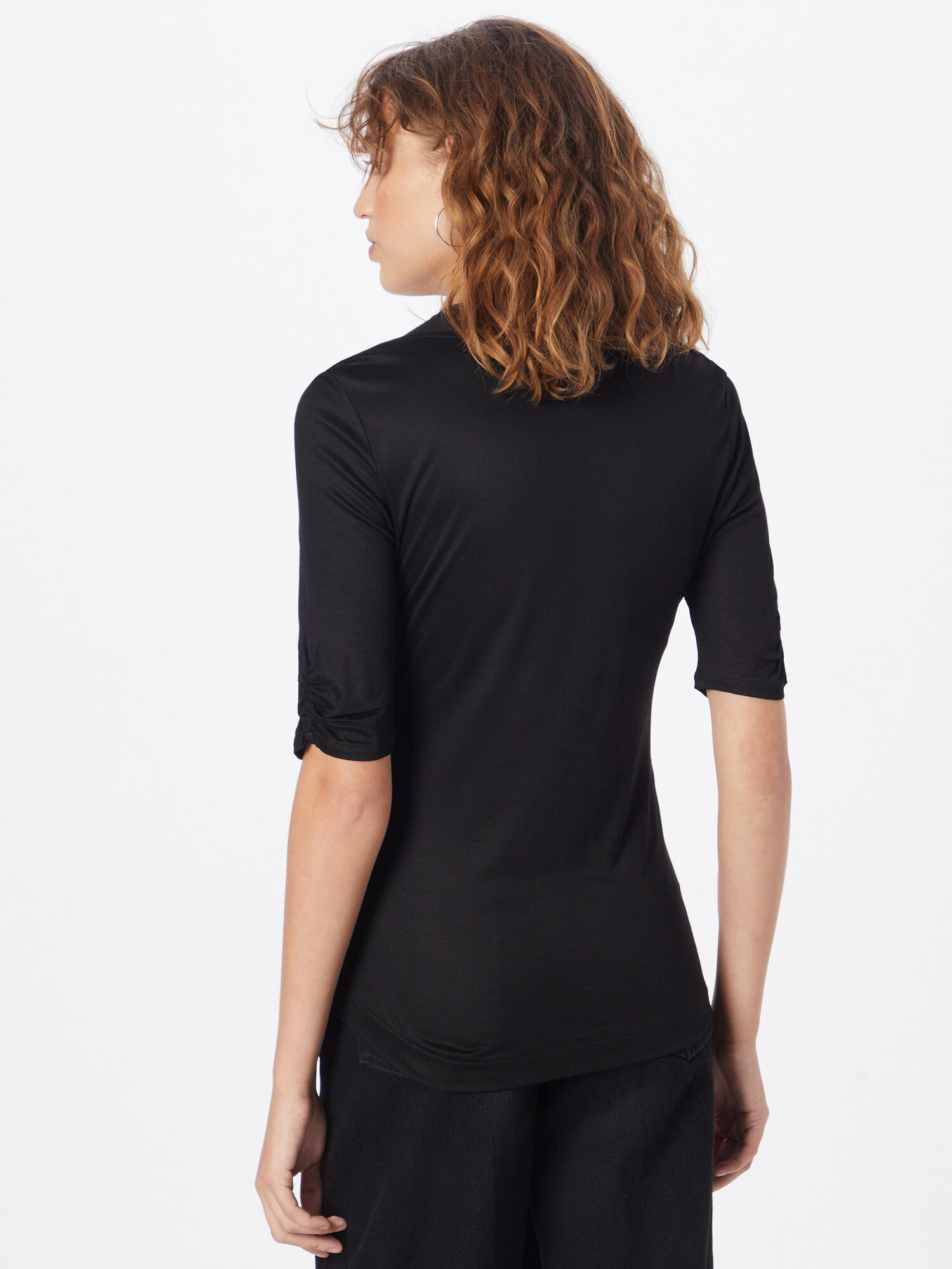 s.Oliver BLACK LABEL Tricou negru - Pled.ro